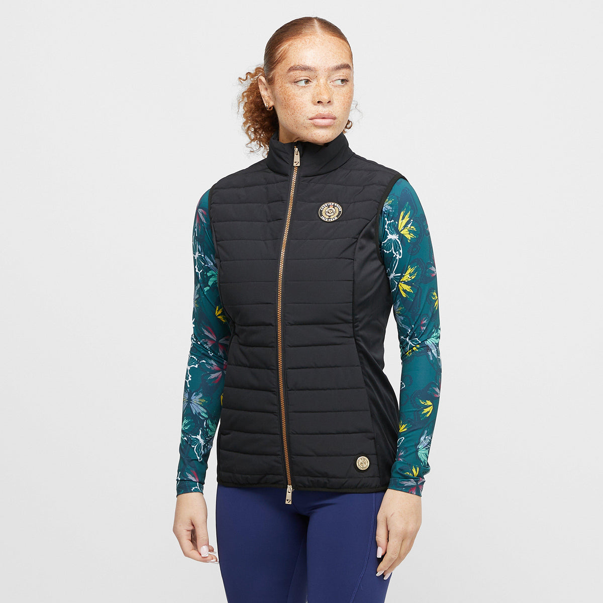 Womens Team Gilet Black