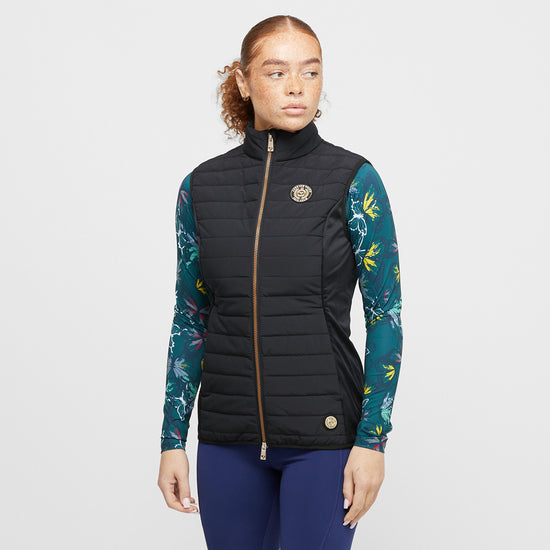 Womens Team Gilet Black
