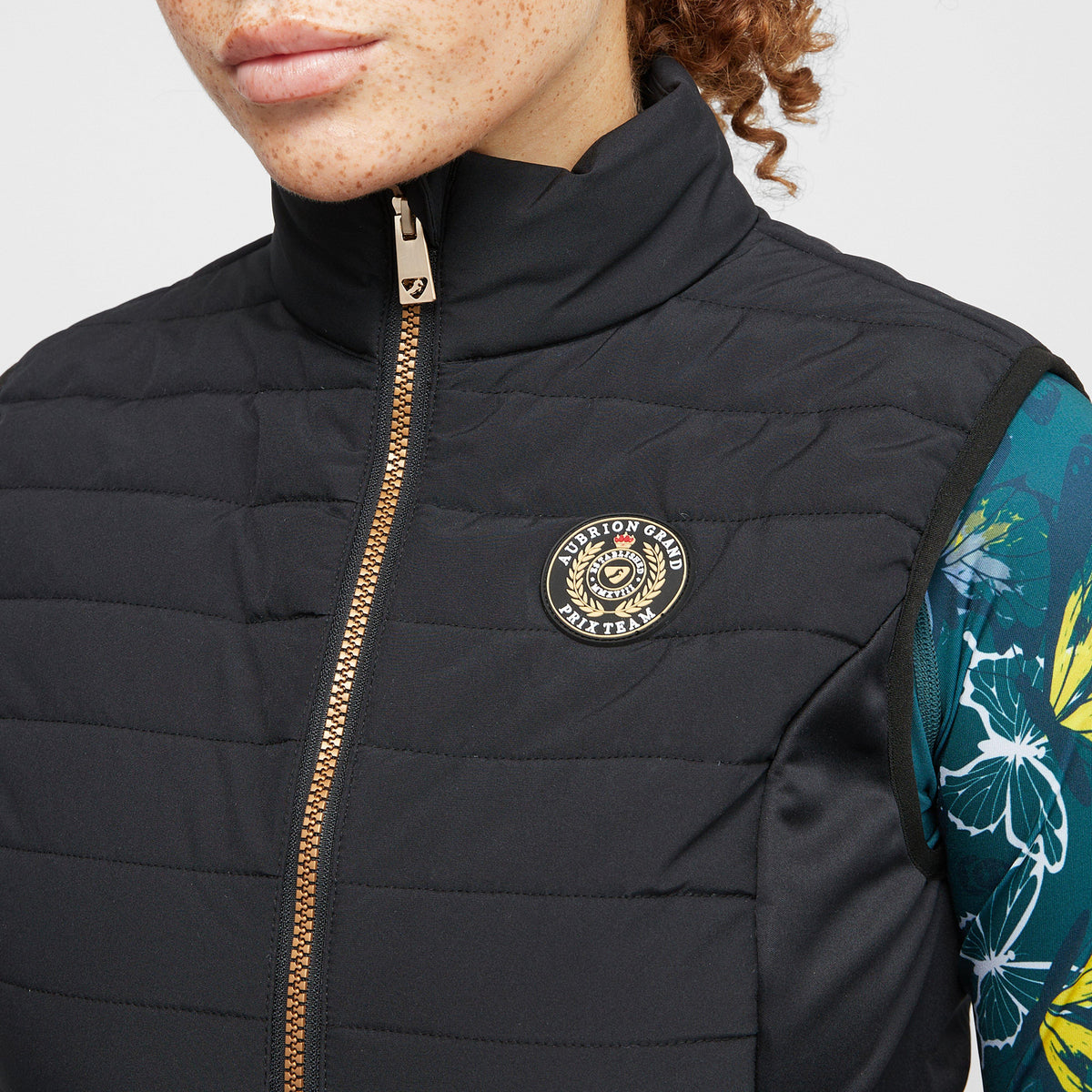 Womens Team Gilet Black