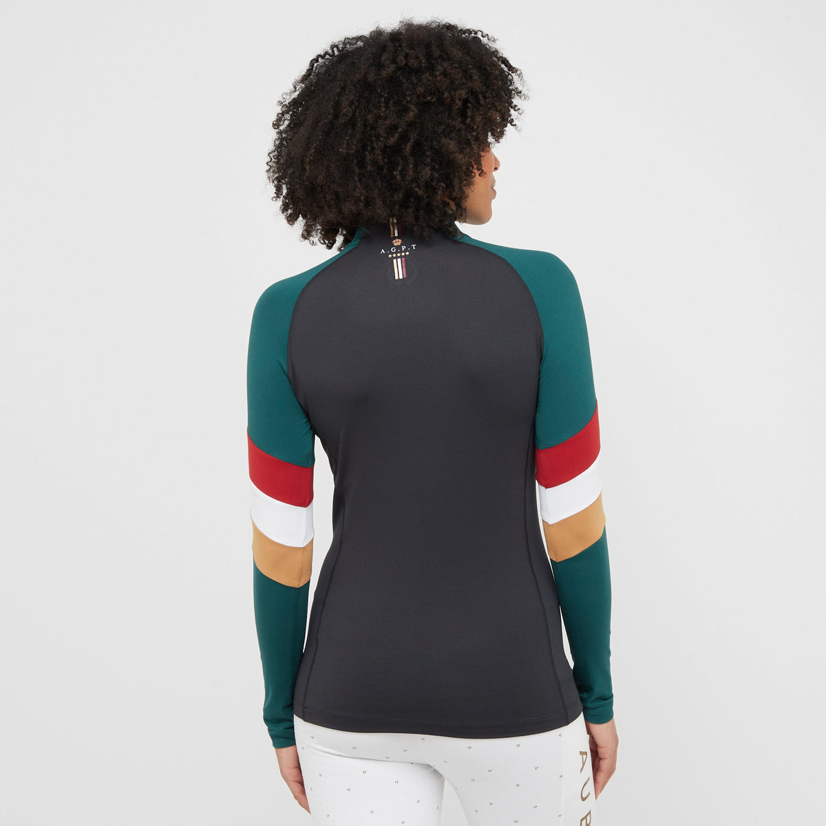 Womens Team Long Sleeved Base Layer Black