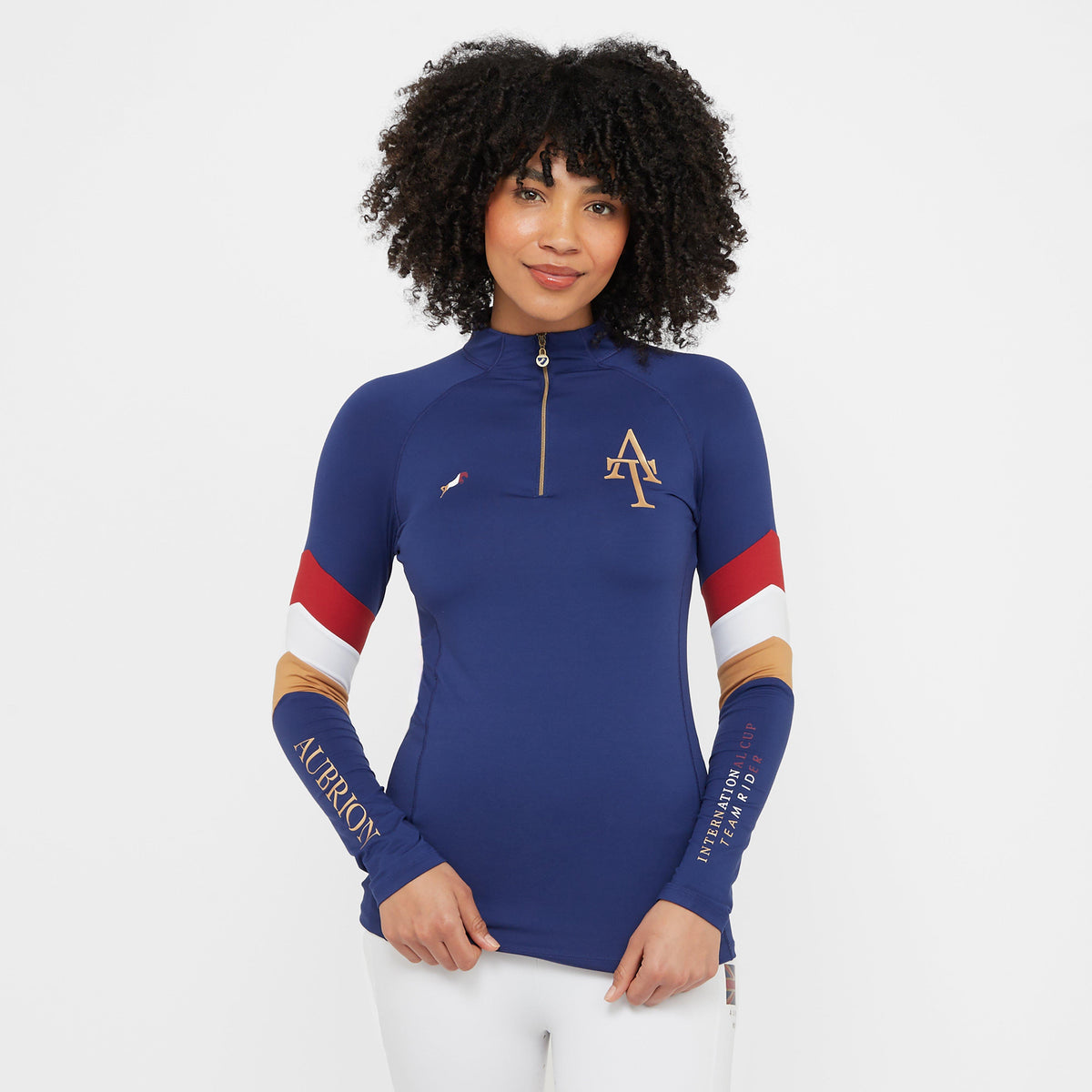 Womens Team Long Sleeved Base Layer Navy