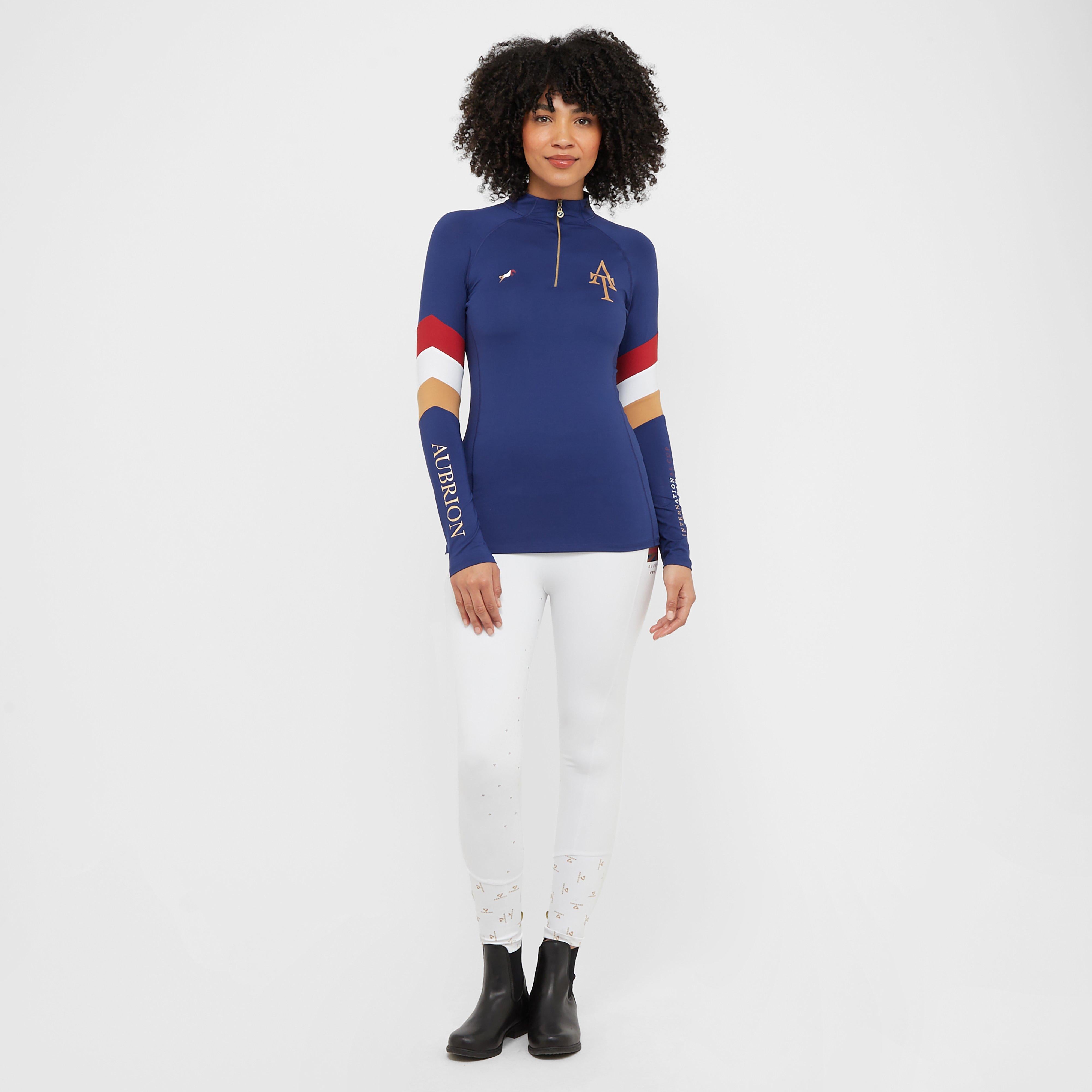 Womens Team Long Sleeved Base Layer Navy