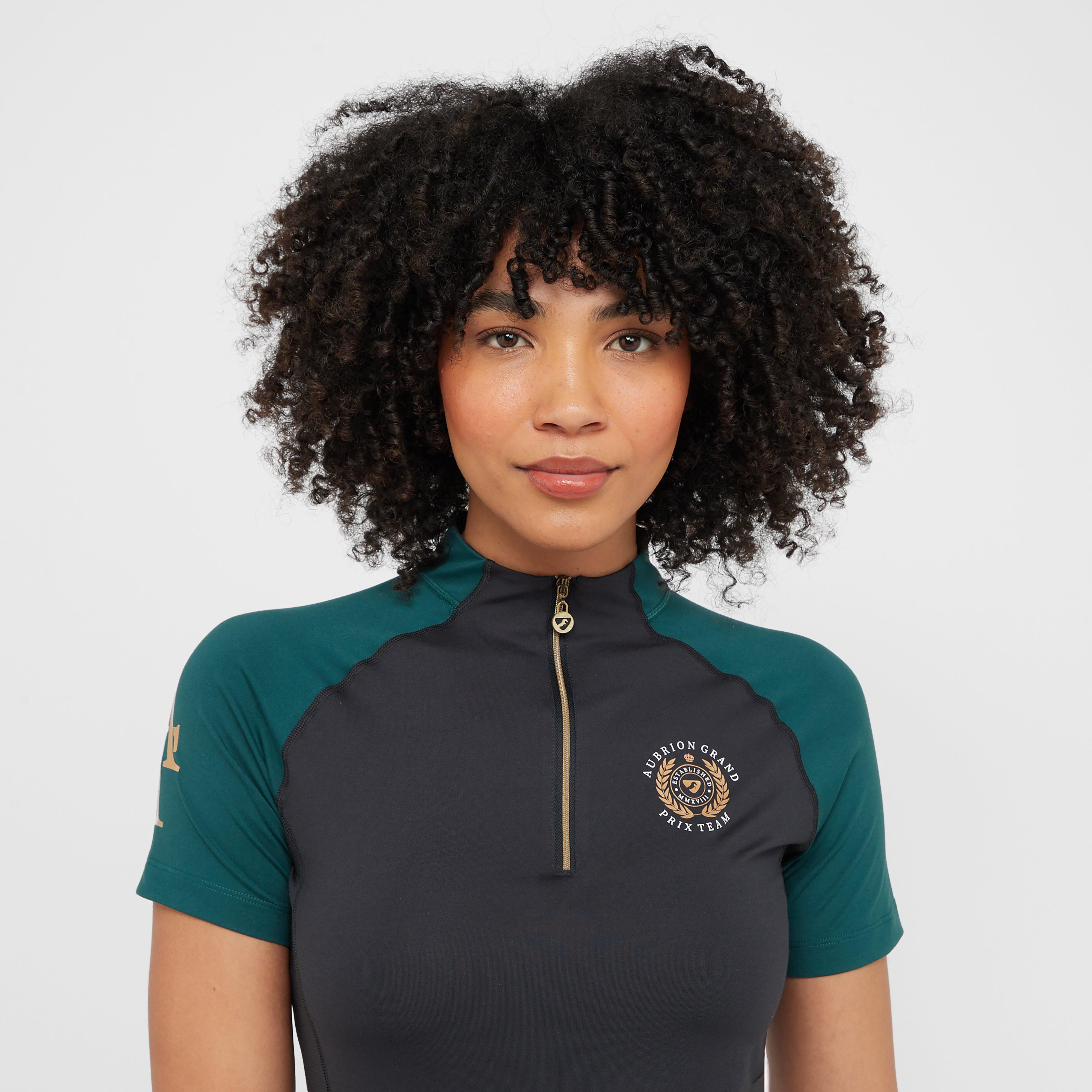 Womens Team Short Sleeved Base Layer Black