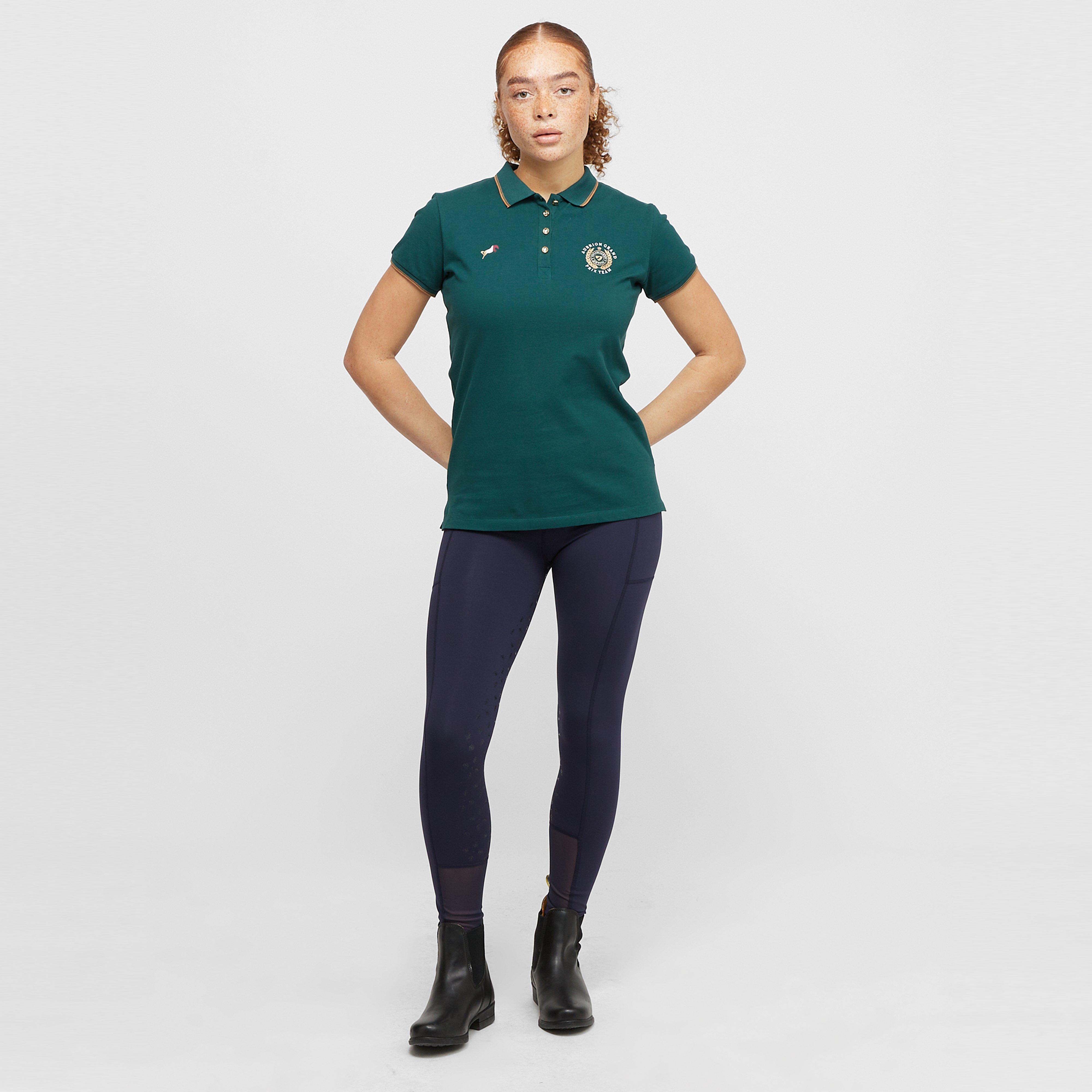 Womens Team Polo Shirt Green