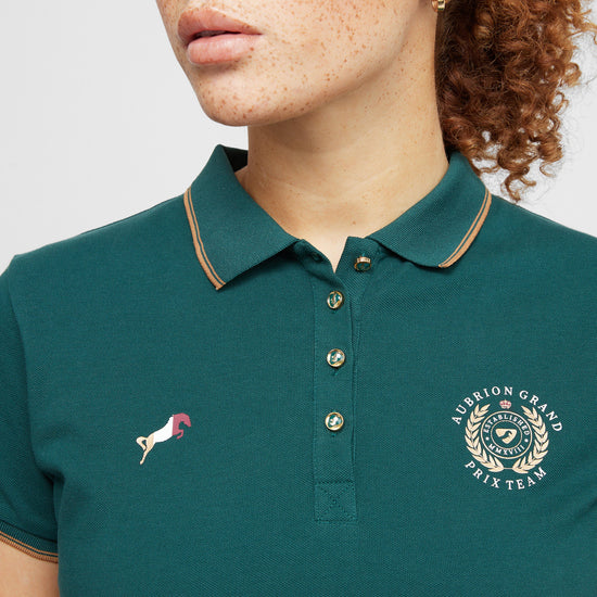 Womens Team Polo Shirt Green