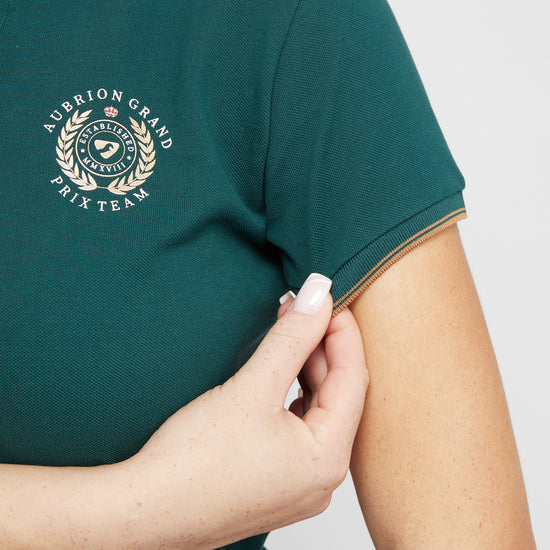 Womens Team Polo Shirt Green