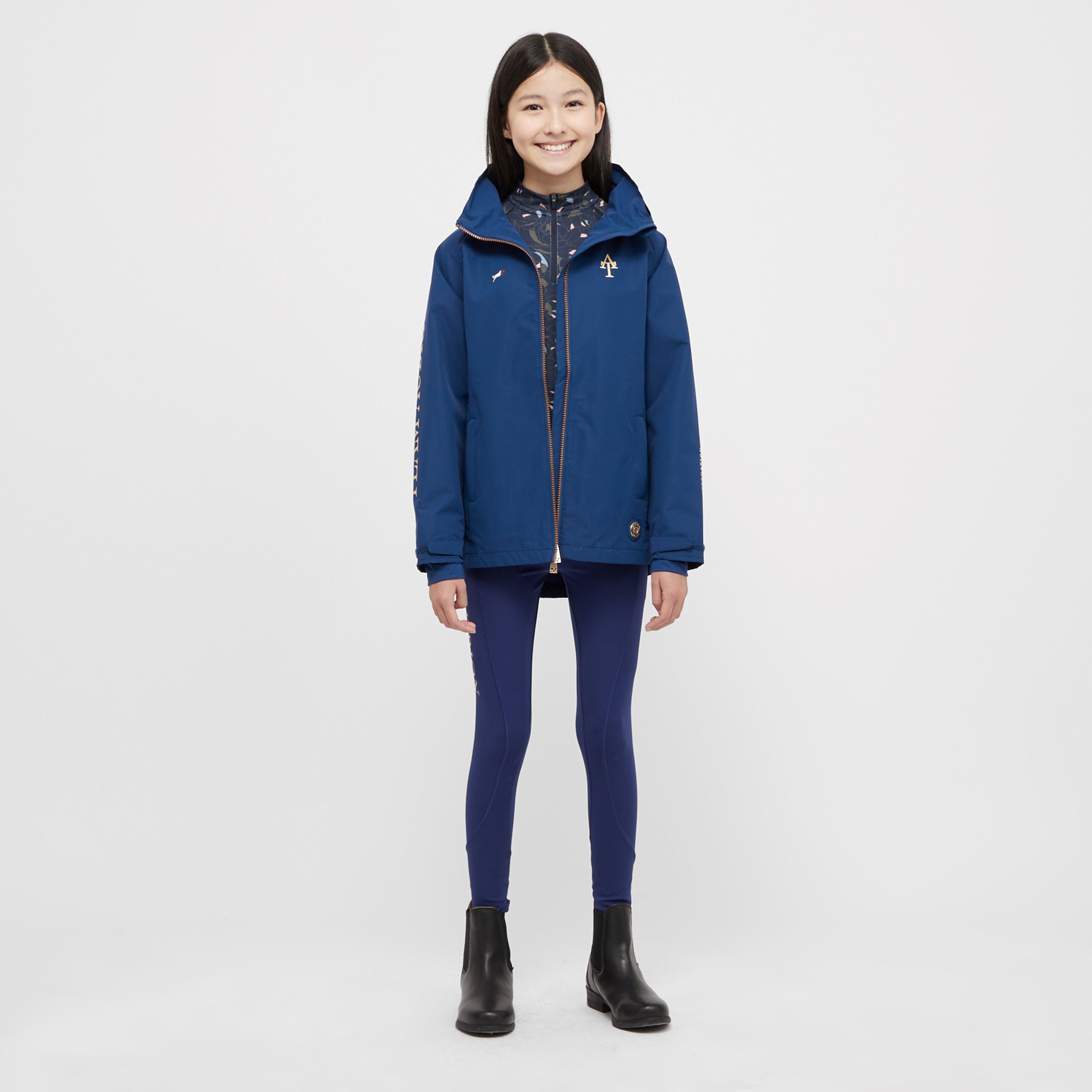 Young Rider Team Waterproof Jacket Navy