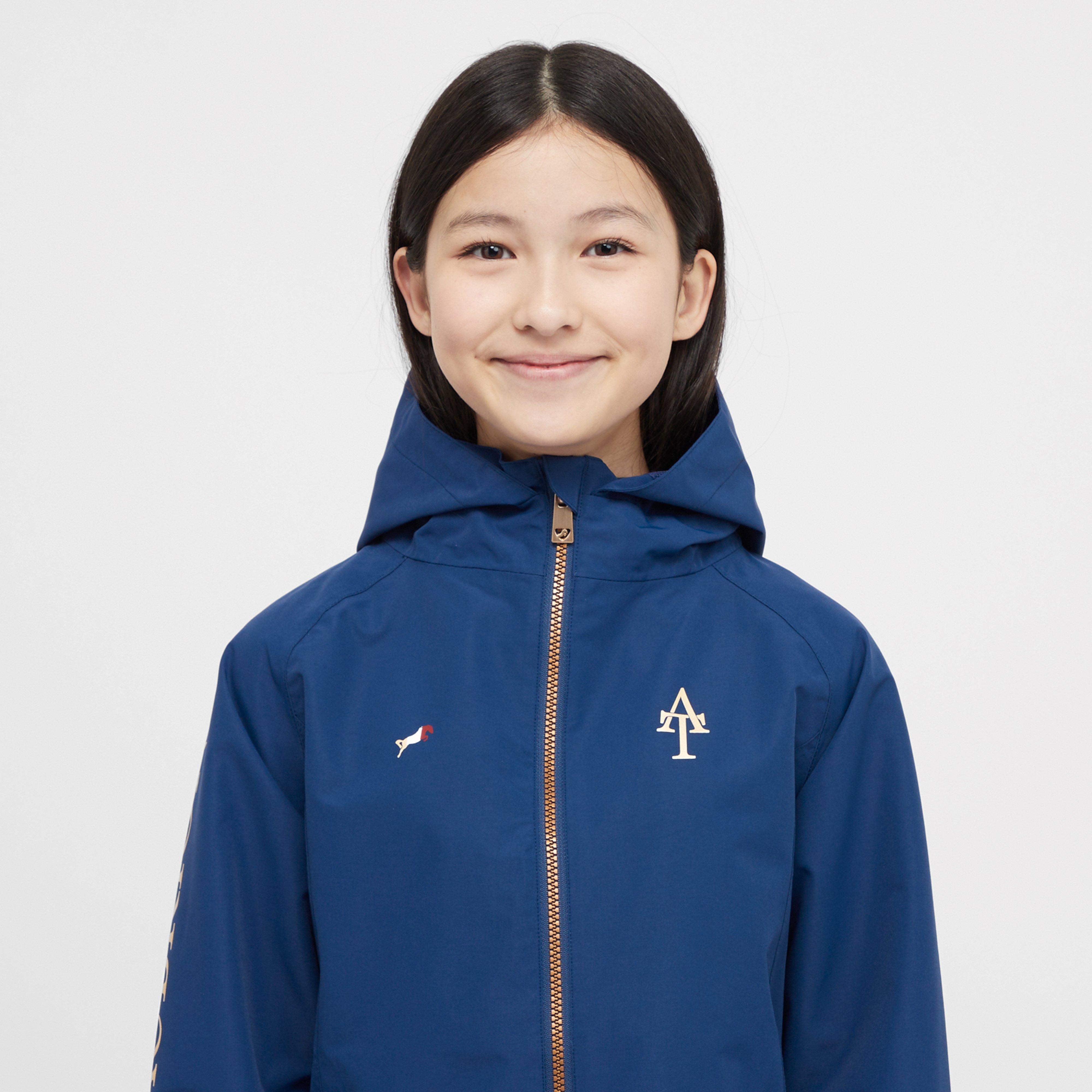 Young Rider Team Waterproof Jacket Navy
