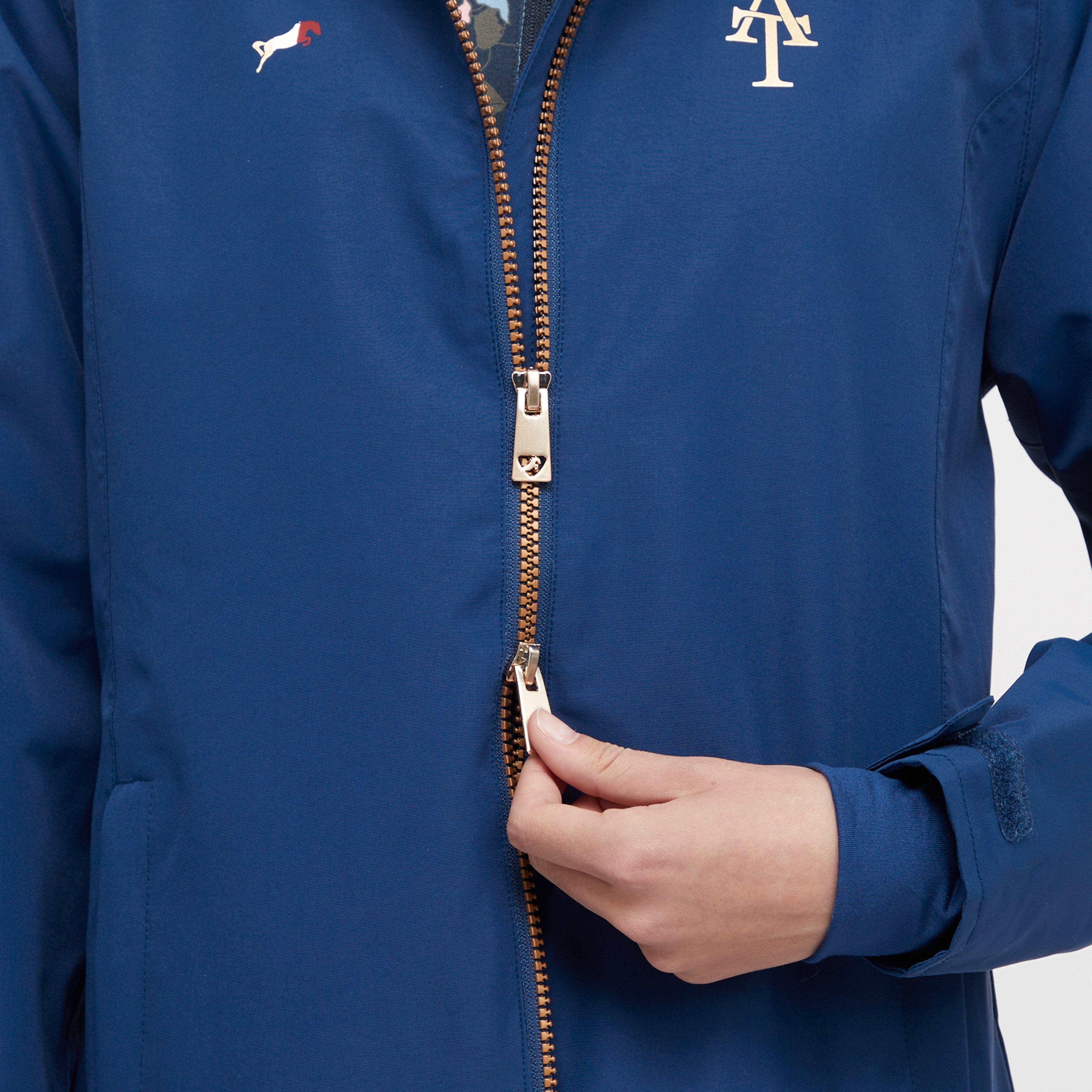 Young Rider Team Waterproof Jacket Navy