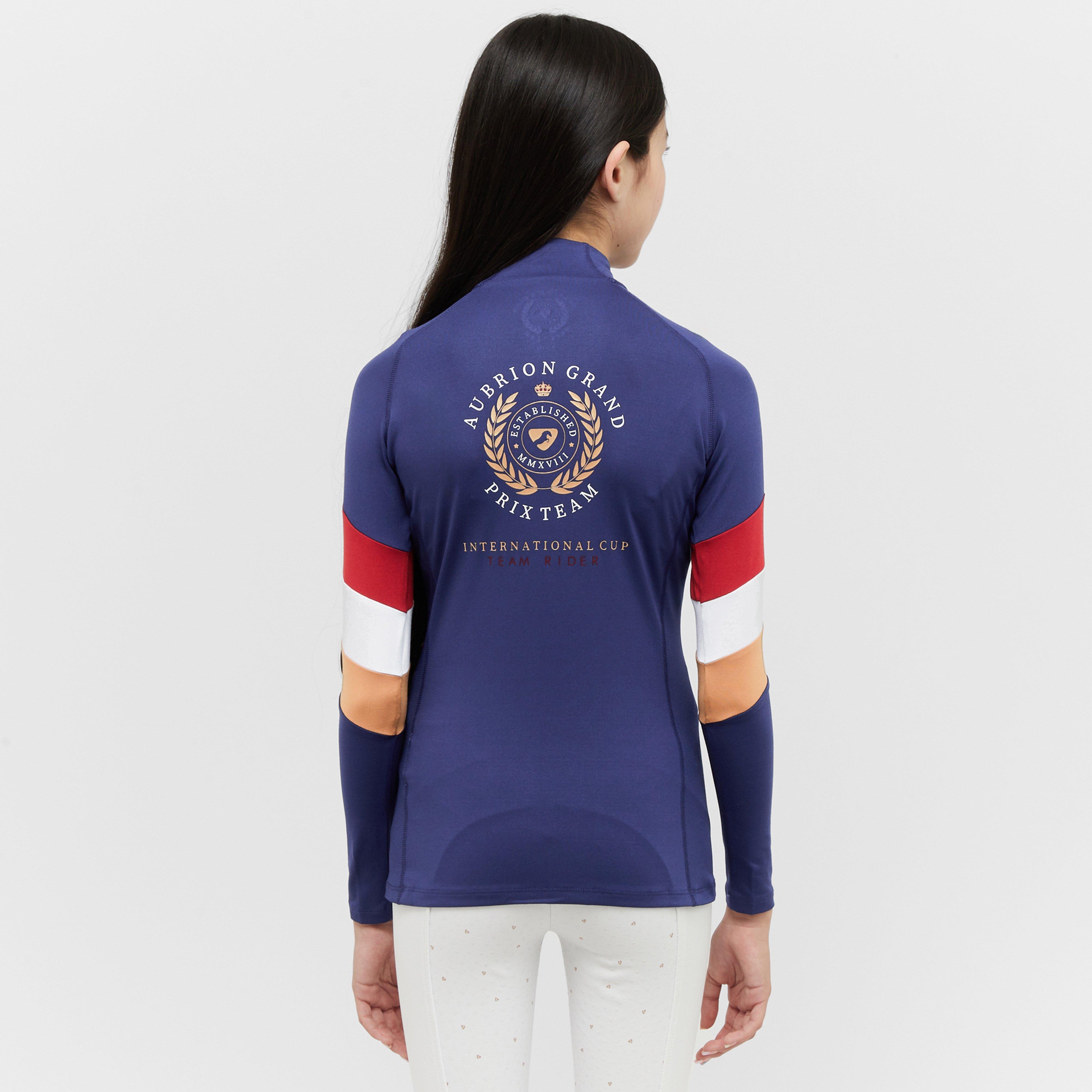 Young Rider Team Long Sleeved Base Layer Navy