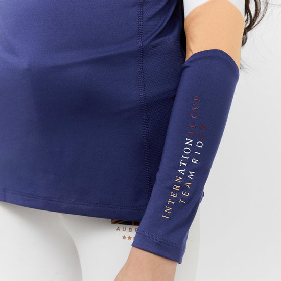 Young Rider Team Long Sleeved Base Layer Navy