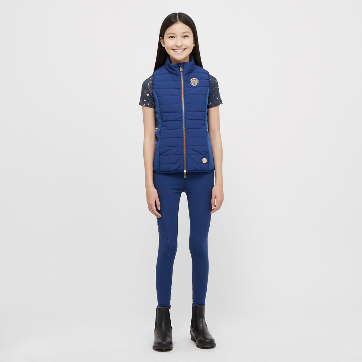 Young Rider Team Gilet Navy