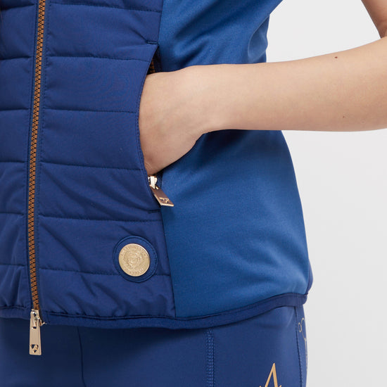 Young Rider Team Gilet Navy