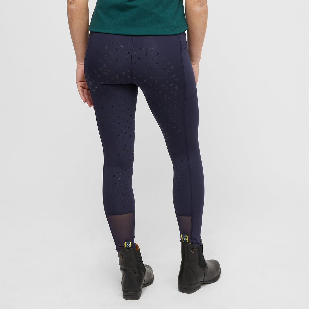 Womens Sculpt Riding Tights Navy