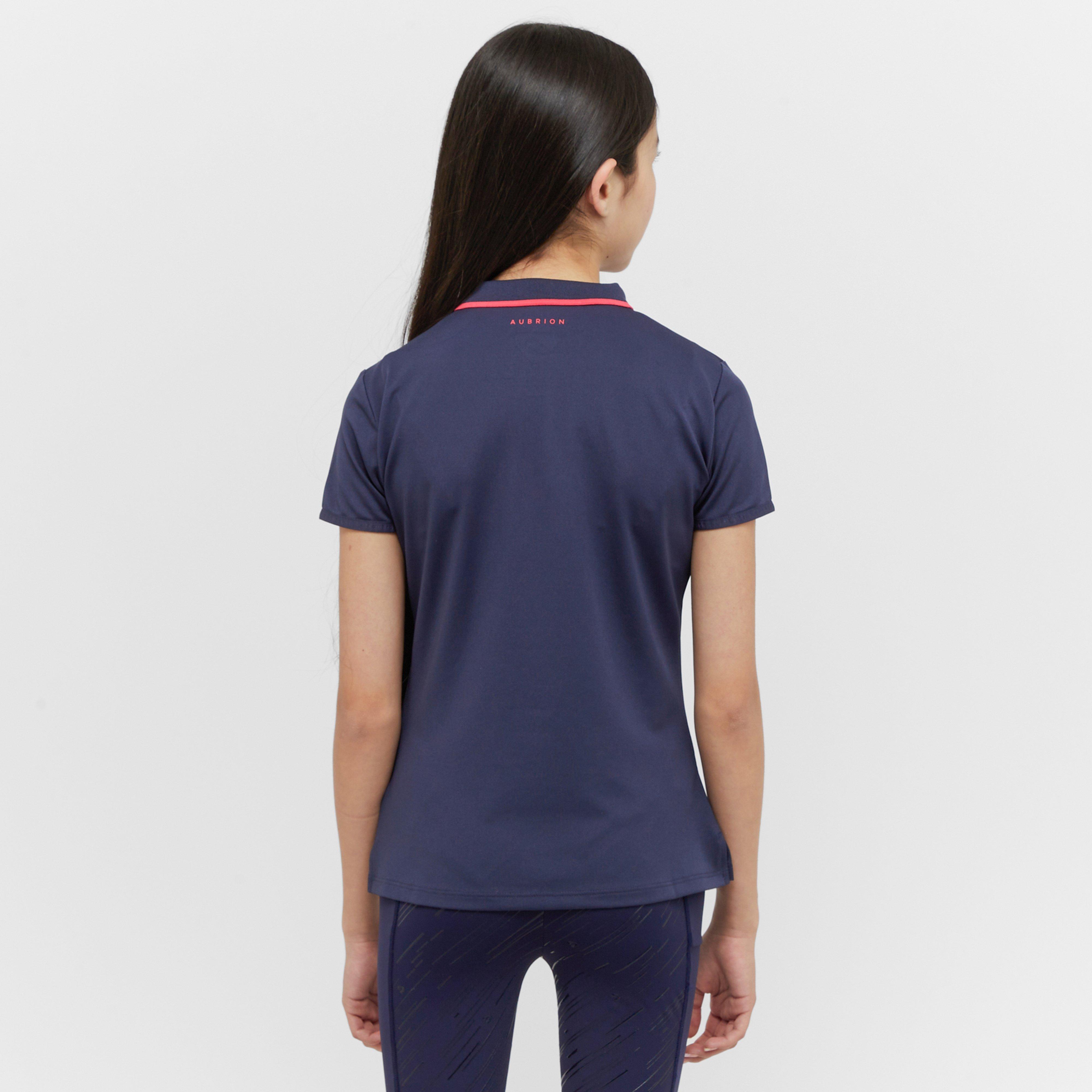 Young Rider Tech Polo Navy