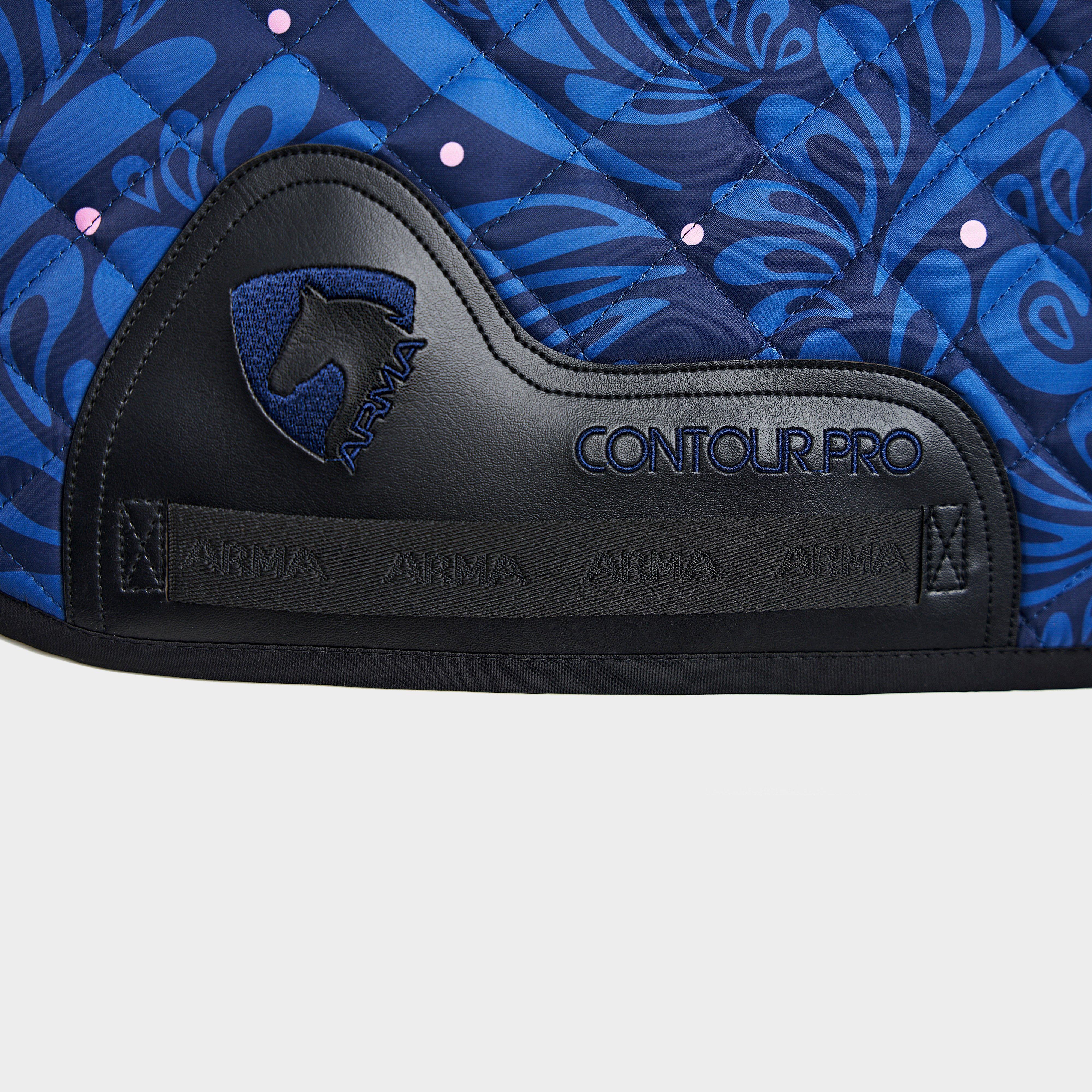 Hyde Park Saddlecloth Navy Paisley