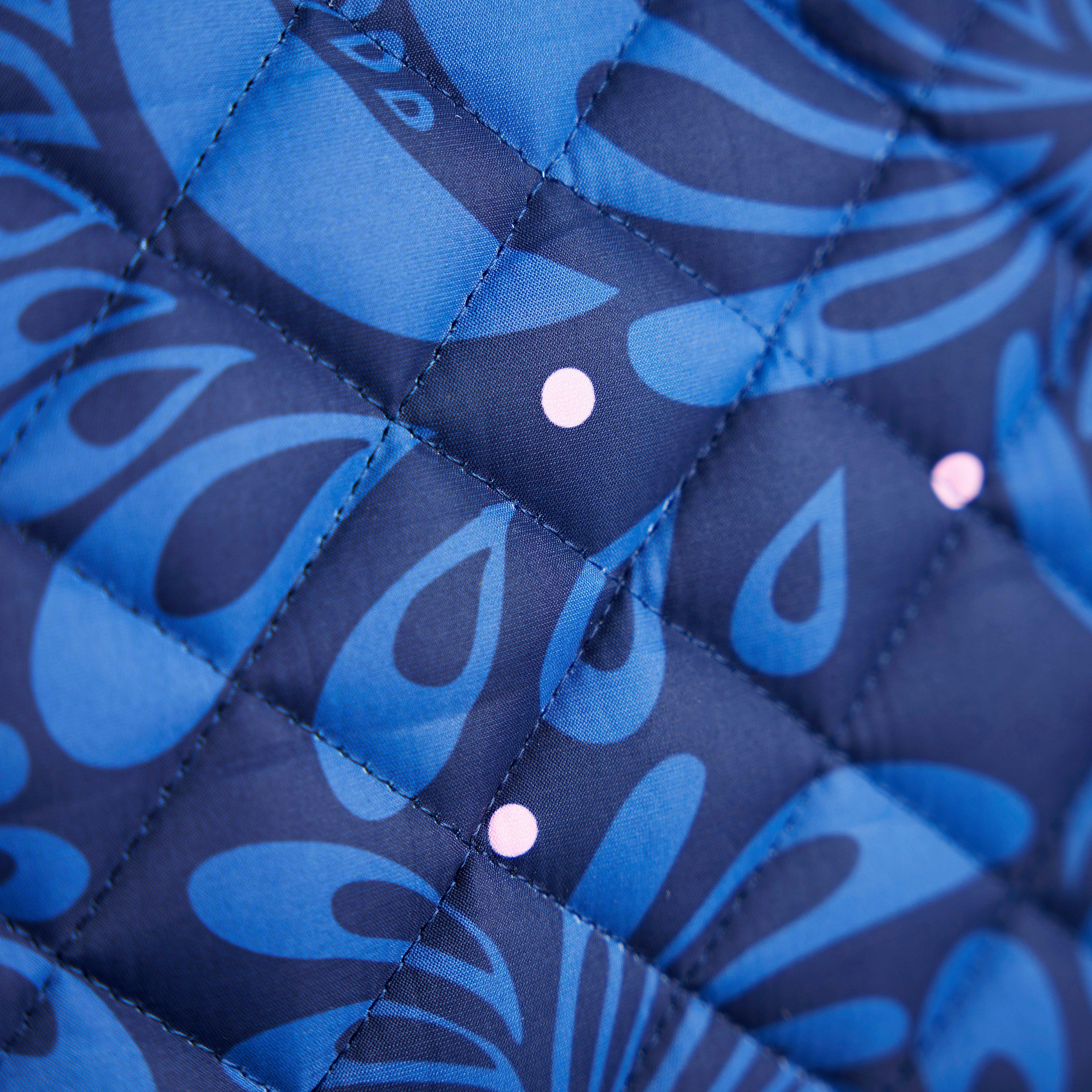 Hyde Park Saddlecloth Navy Paisley