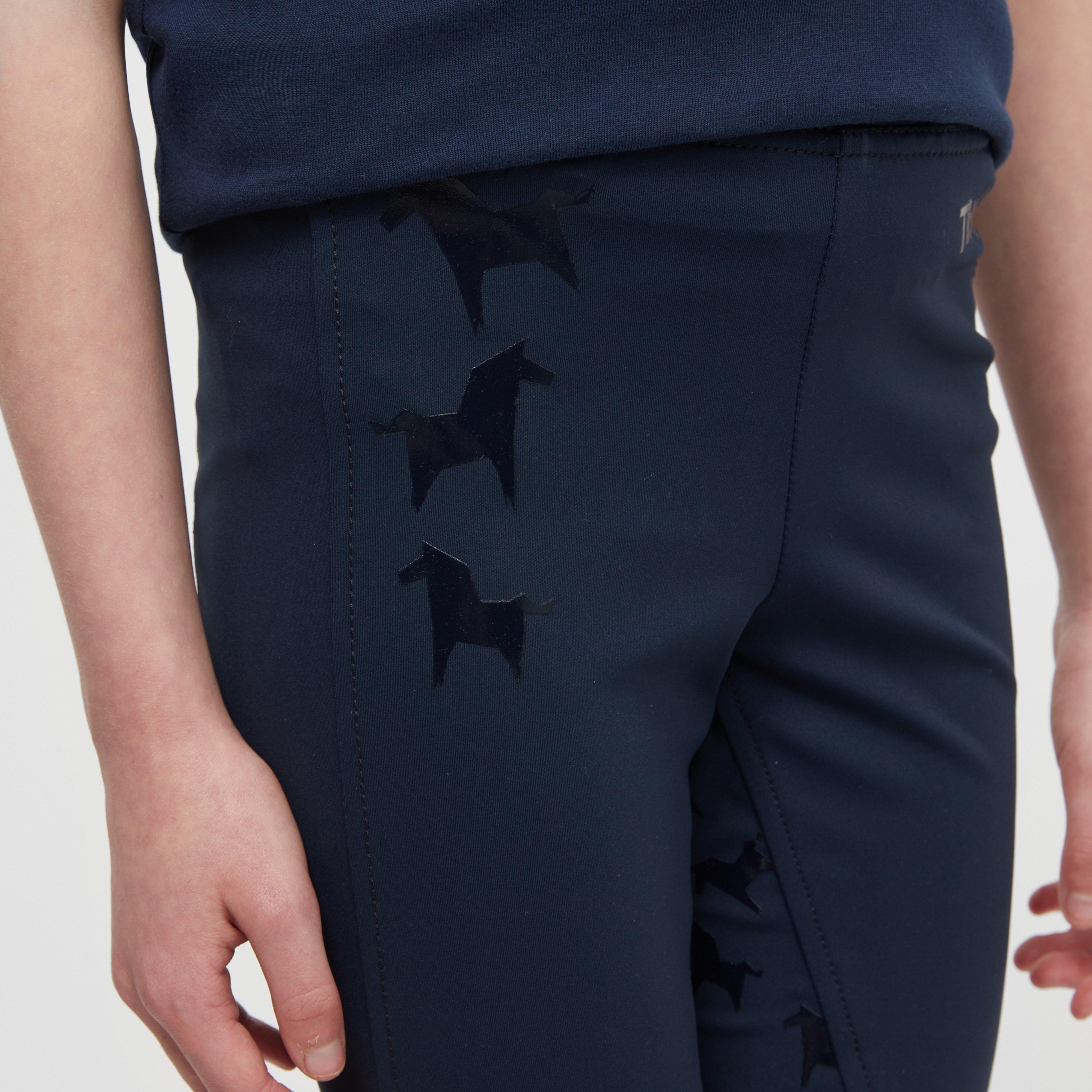 Kids Riding Tights Navy