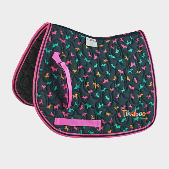 Saddle Pad Pink Horse