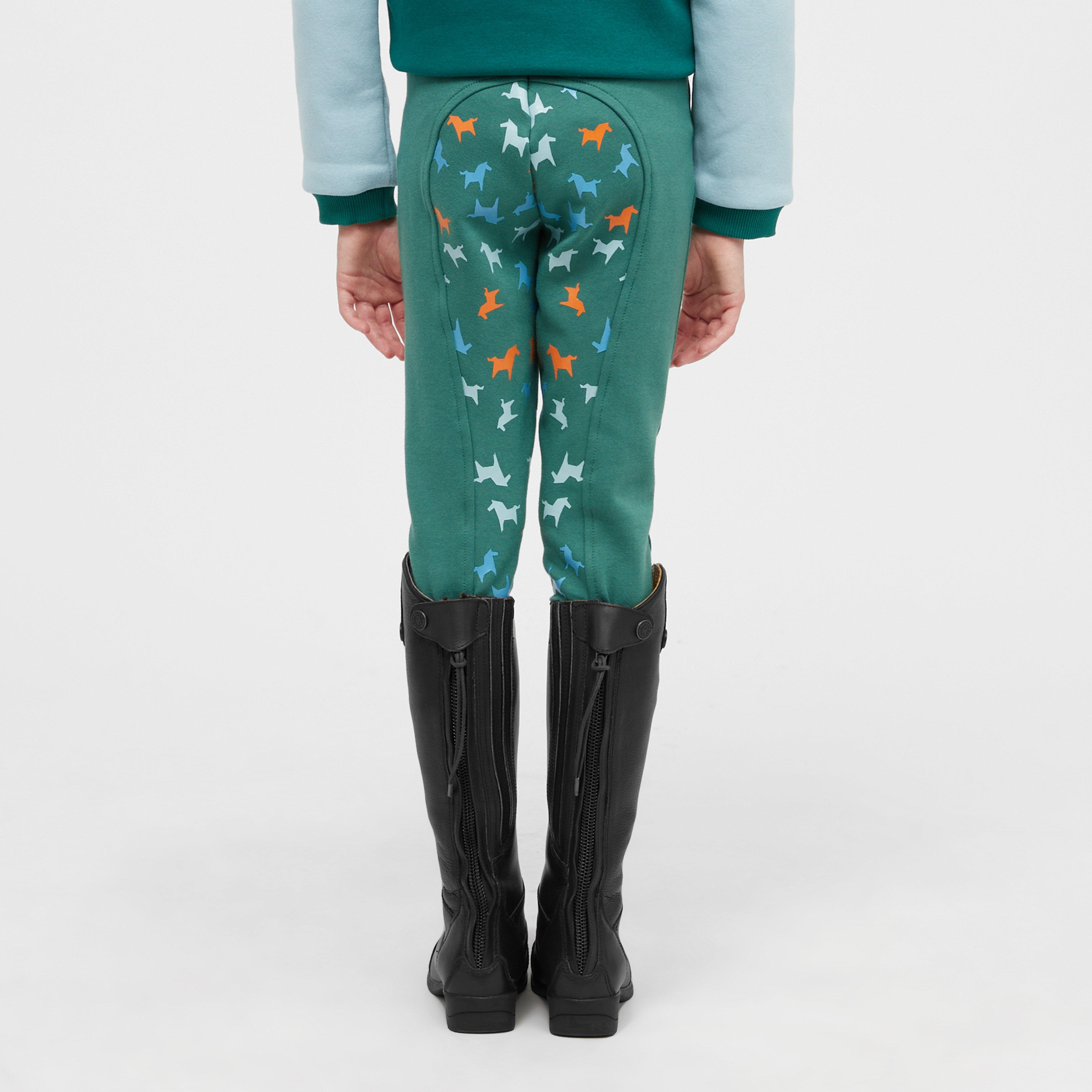 Kids Jodhpurs Green Horse