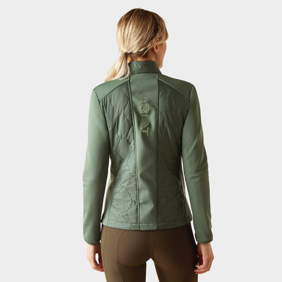Womens Fusion Insulated Jacket Duck Green