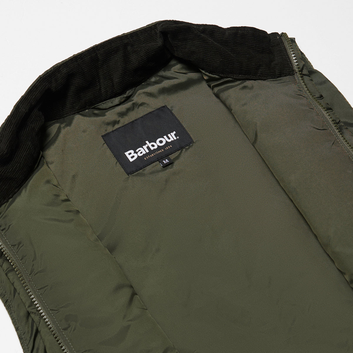 Mens Monty Gilet Olive