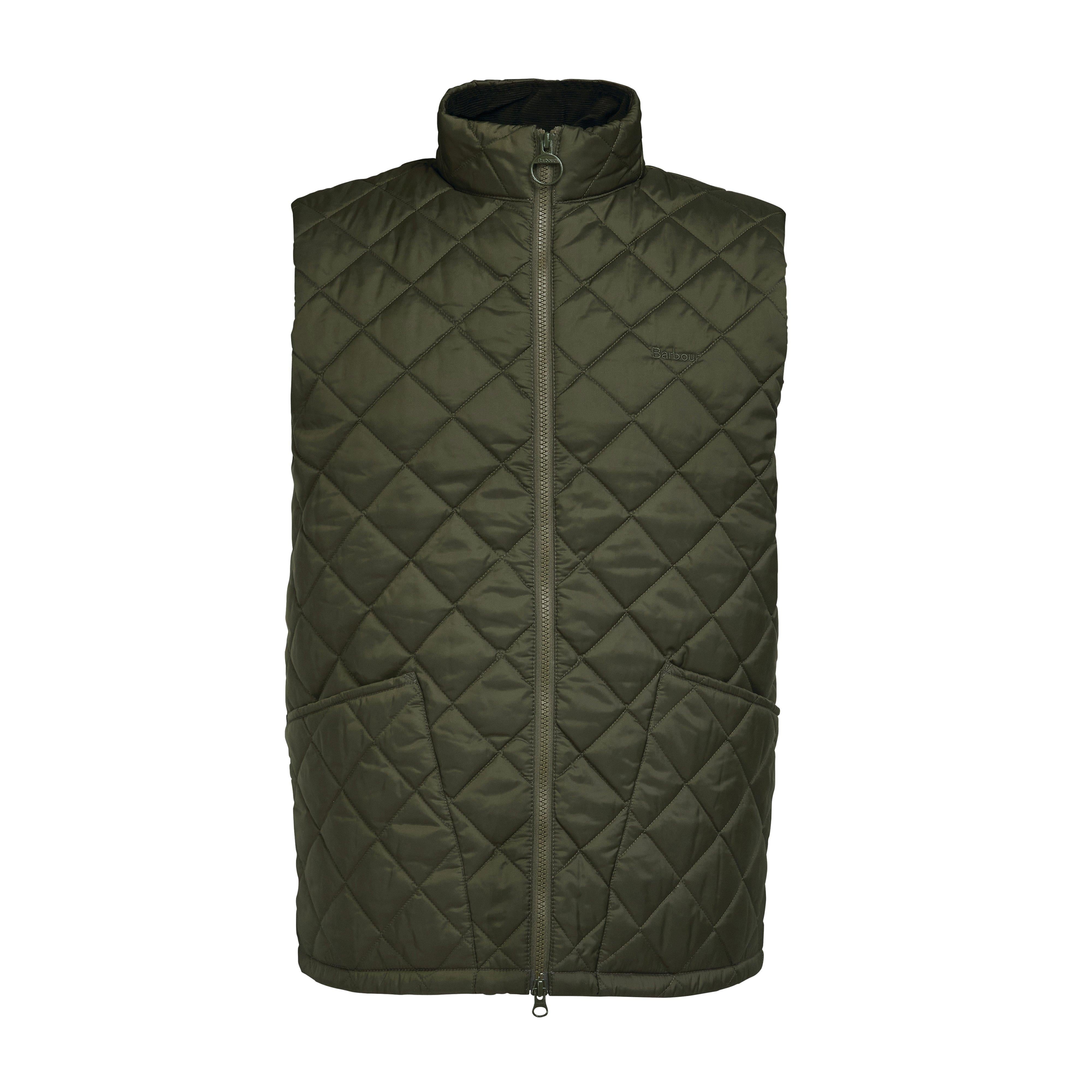 Mens Monty Gilet Olive