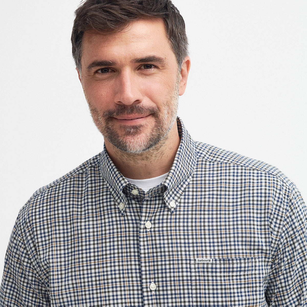 Mens Durand Regular Shirt Olive