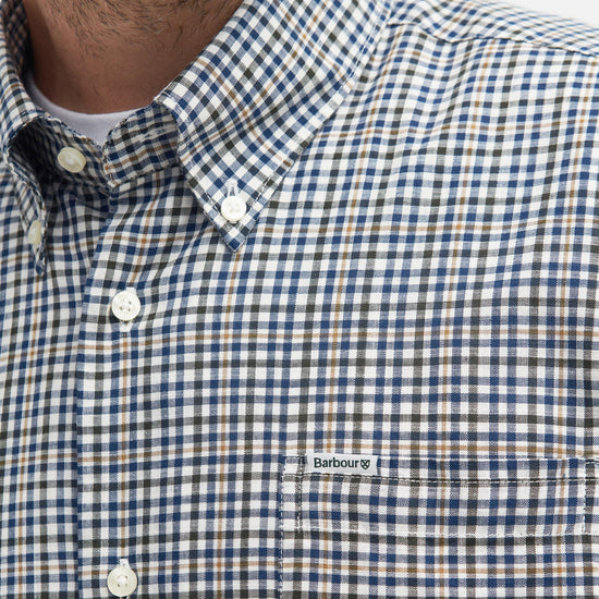 Mens Durand Regular Shirt Olive