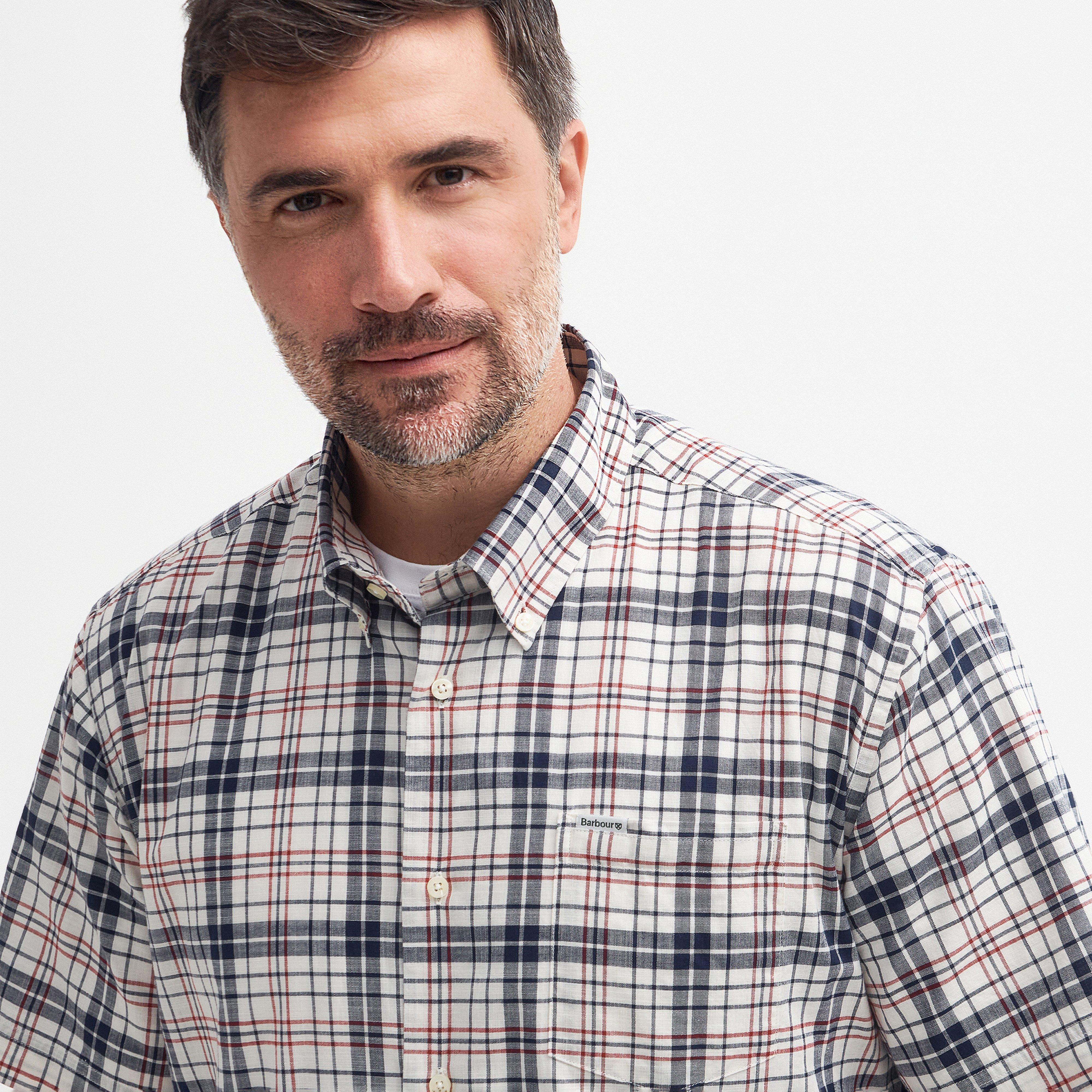 Mens Drafthill Regular Shirt Classic Navy