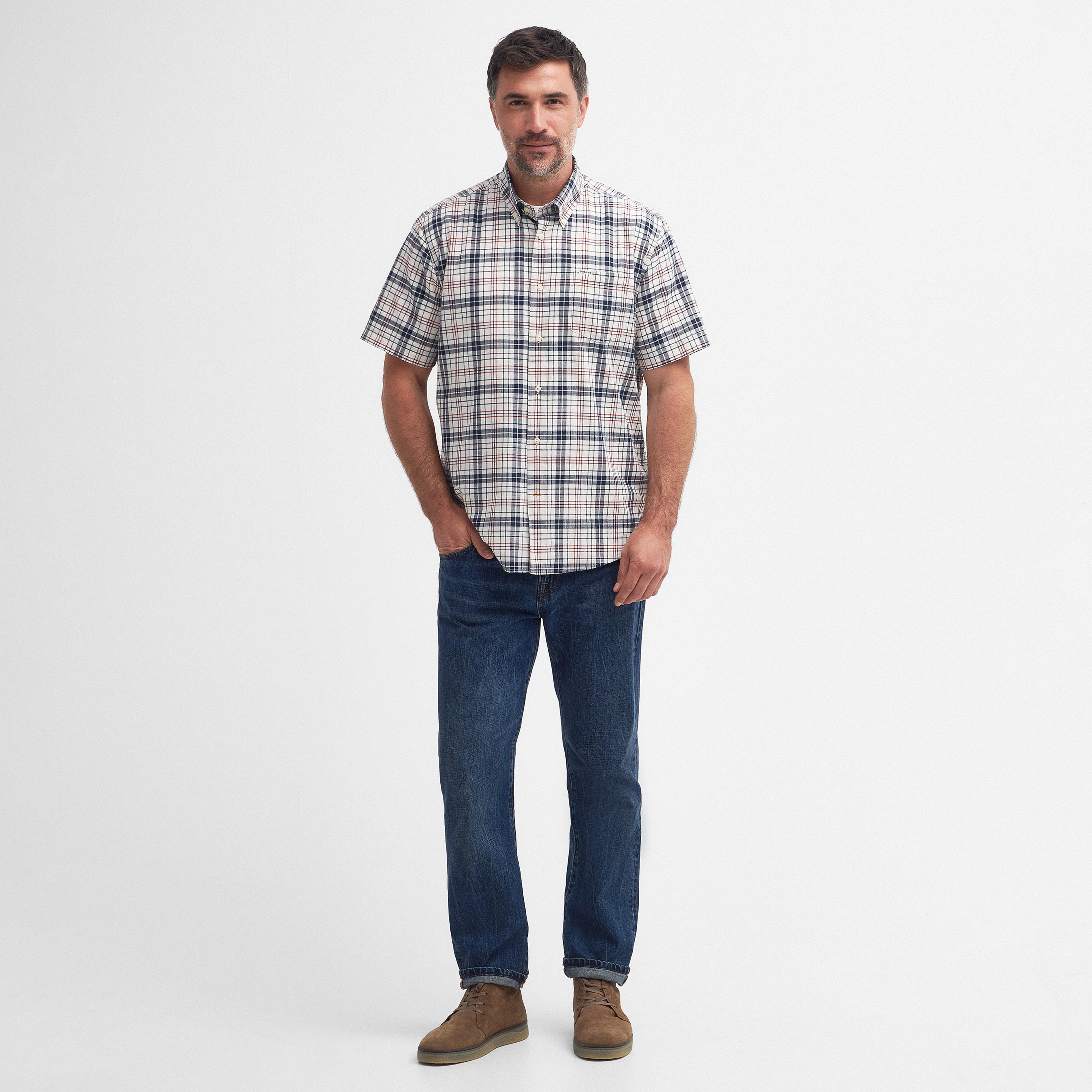 Mens Drafthill Regular Shirt Classic Navy