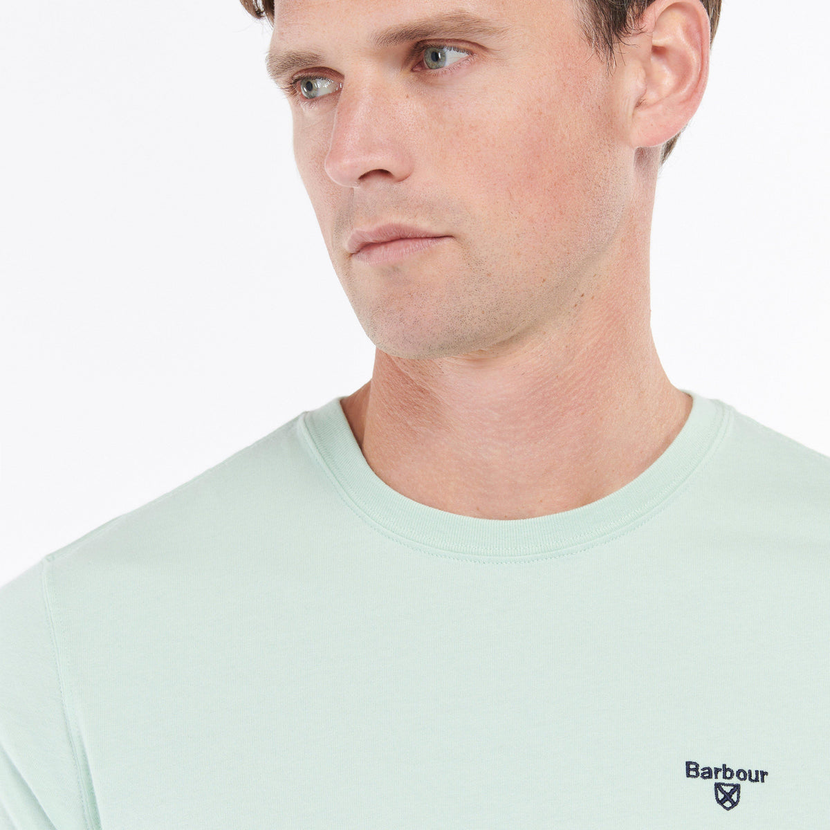 Mens Essential Sports T-Shirt Dusty Mint