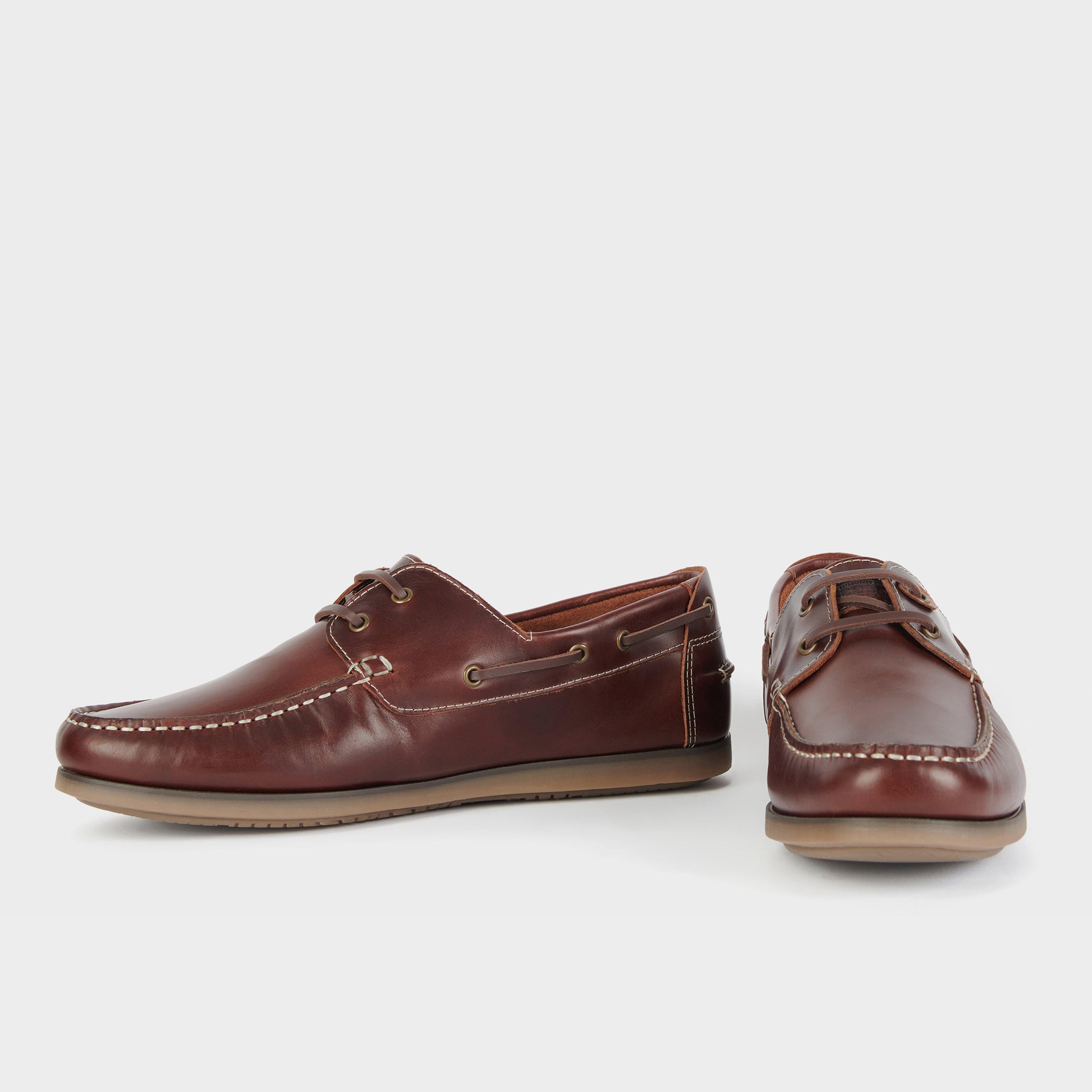 Mens Wake Boat Shoes Mahogany