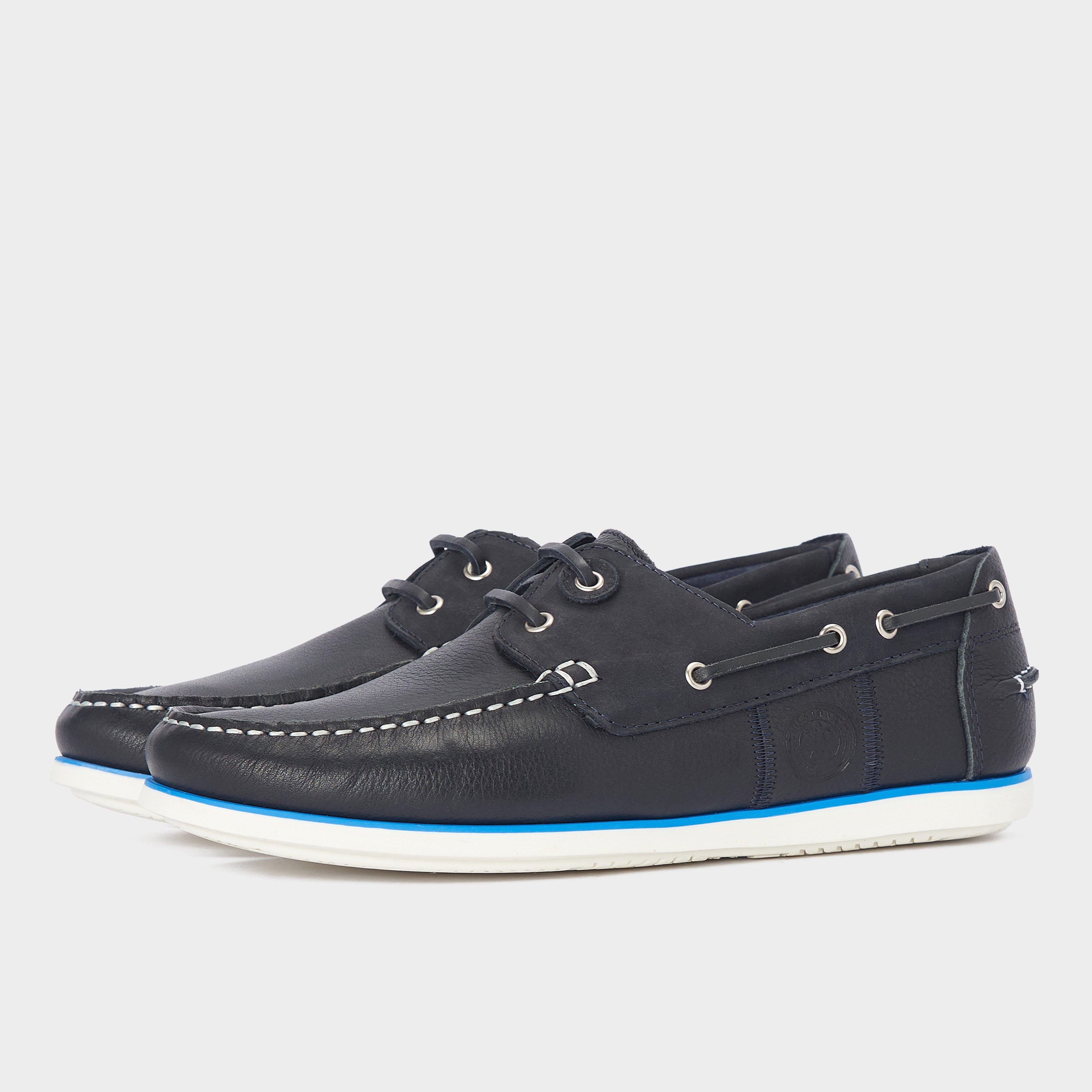 Mens Wake Boat Shoes Navy