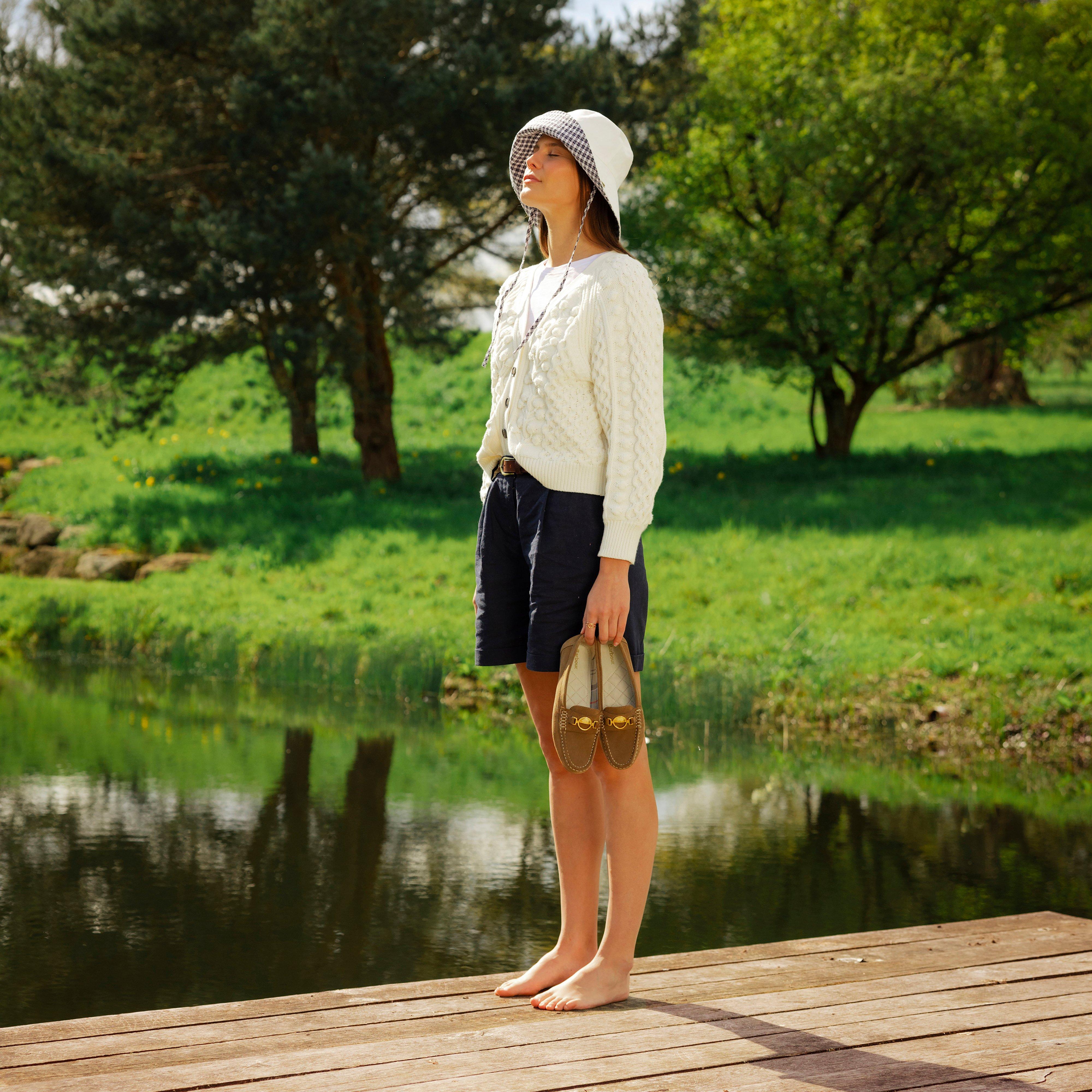 Womens Anika Driving Shoes Nougat