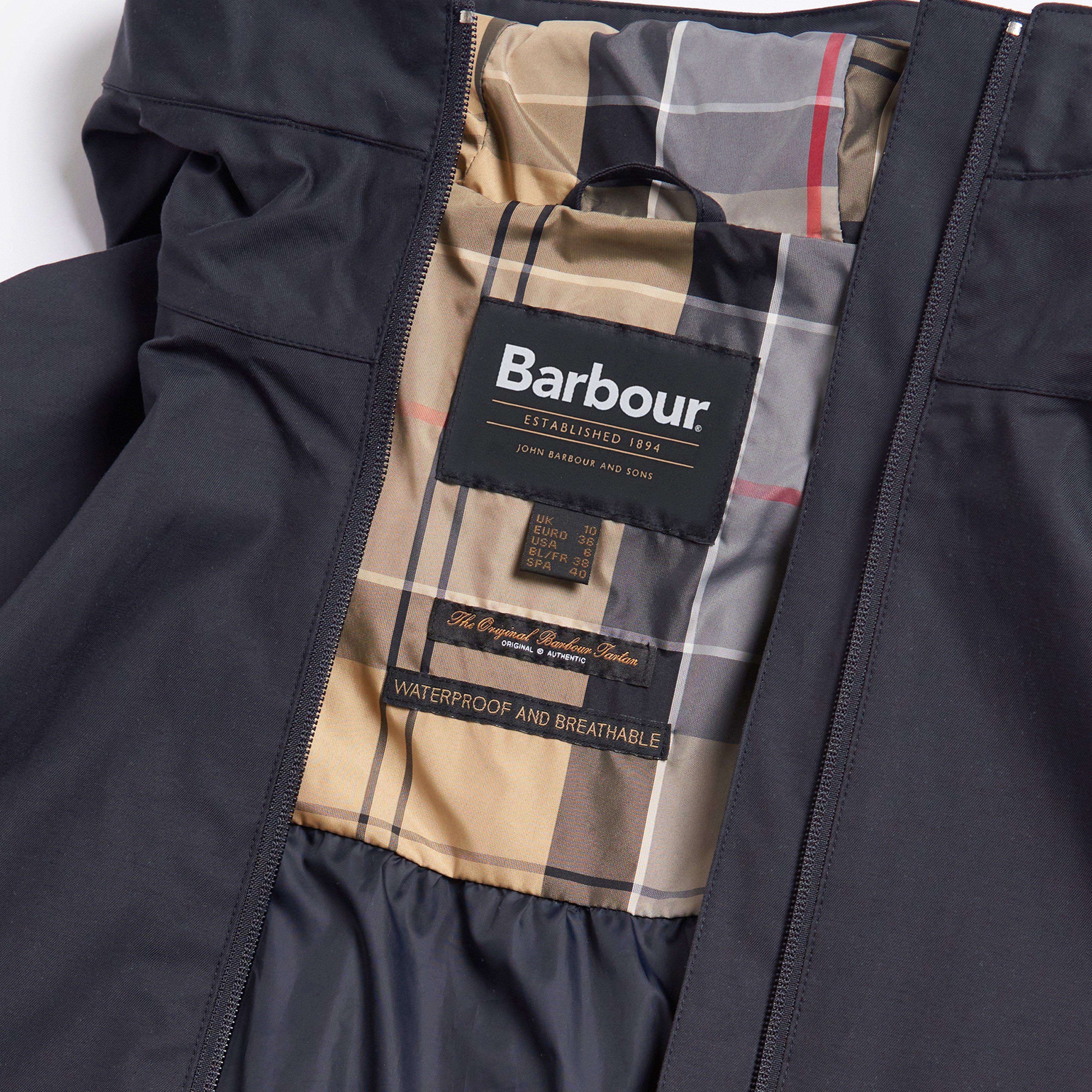 Womens Heron Waterproof Jacket Dark Navy