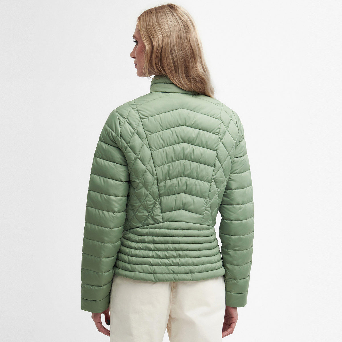 Womens Clematis Quilted Jacket Bayleaf
