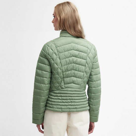 Womens Clematis Quilted Jacket Bayleaf