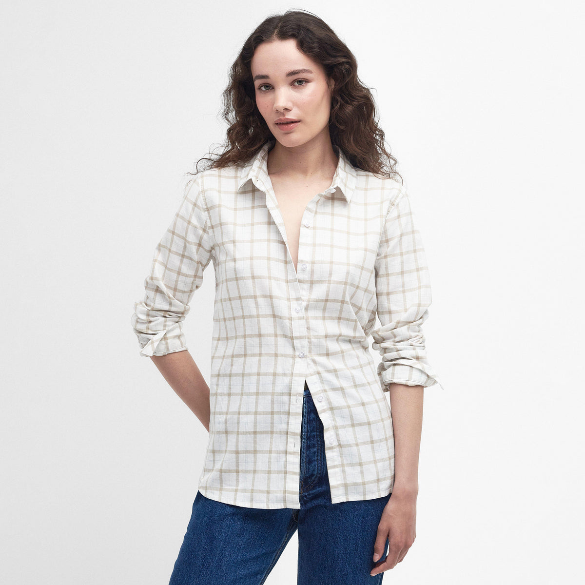 Womens Newbury Shirt Cloud Check