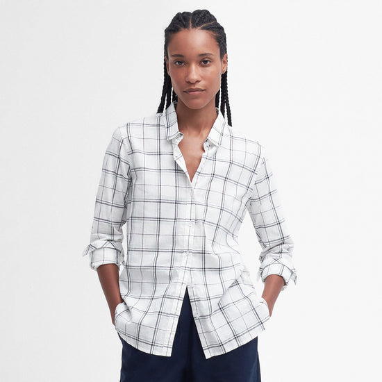 Womens Seaglow Shirt Cloud/Bayleaf