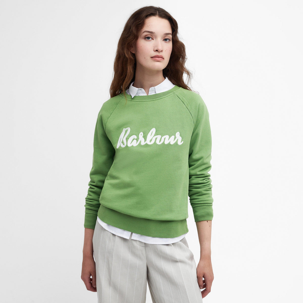 Womens Otterburn Sweatshirt Nephrite Green