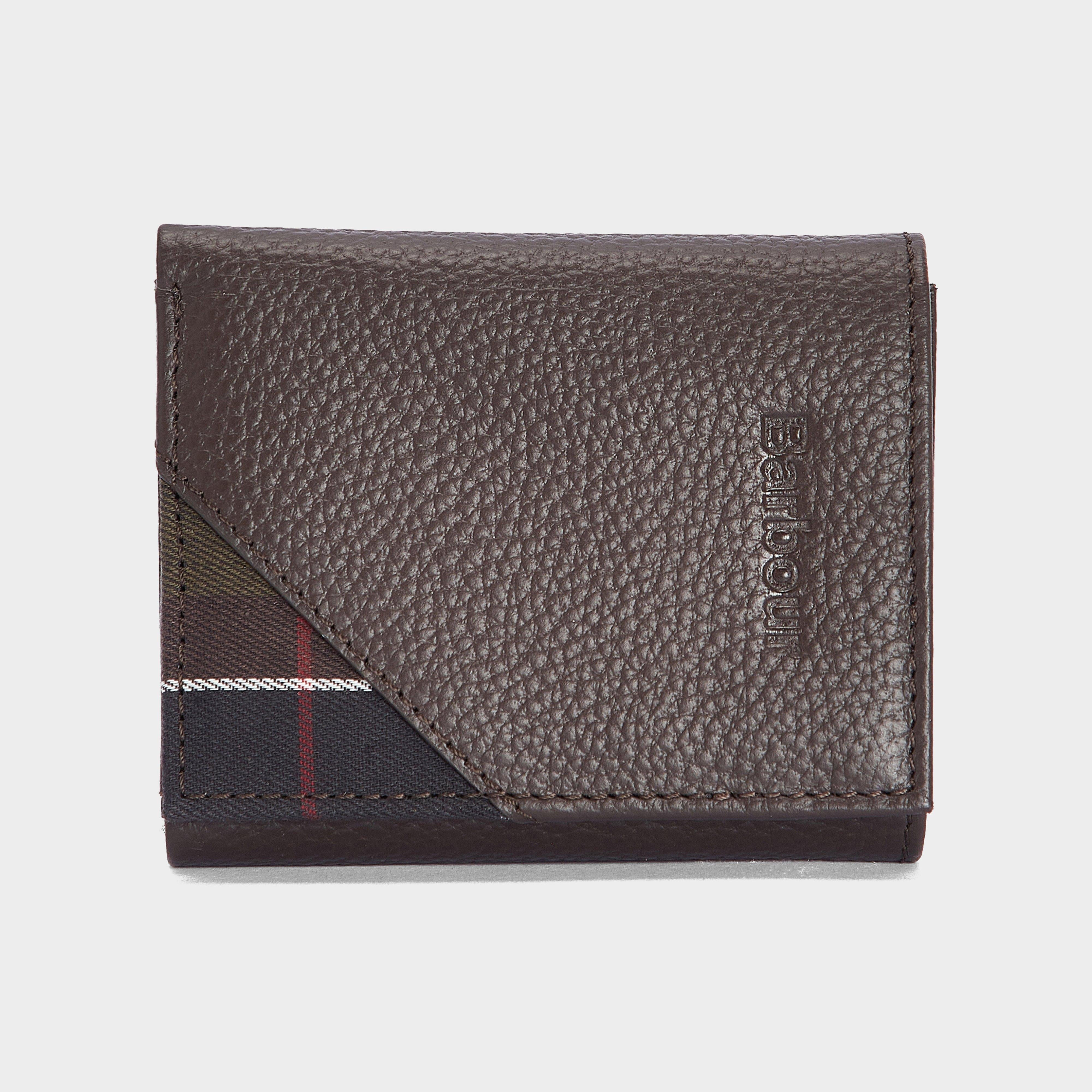 Mens Tabert Leather Bi-Fold Wallet Chocolate Brown