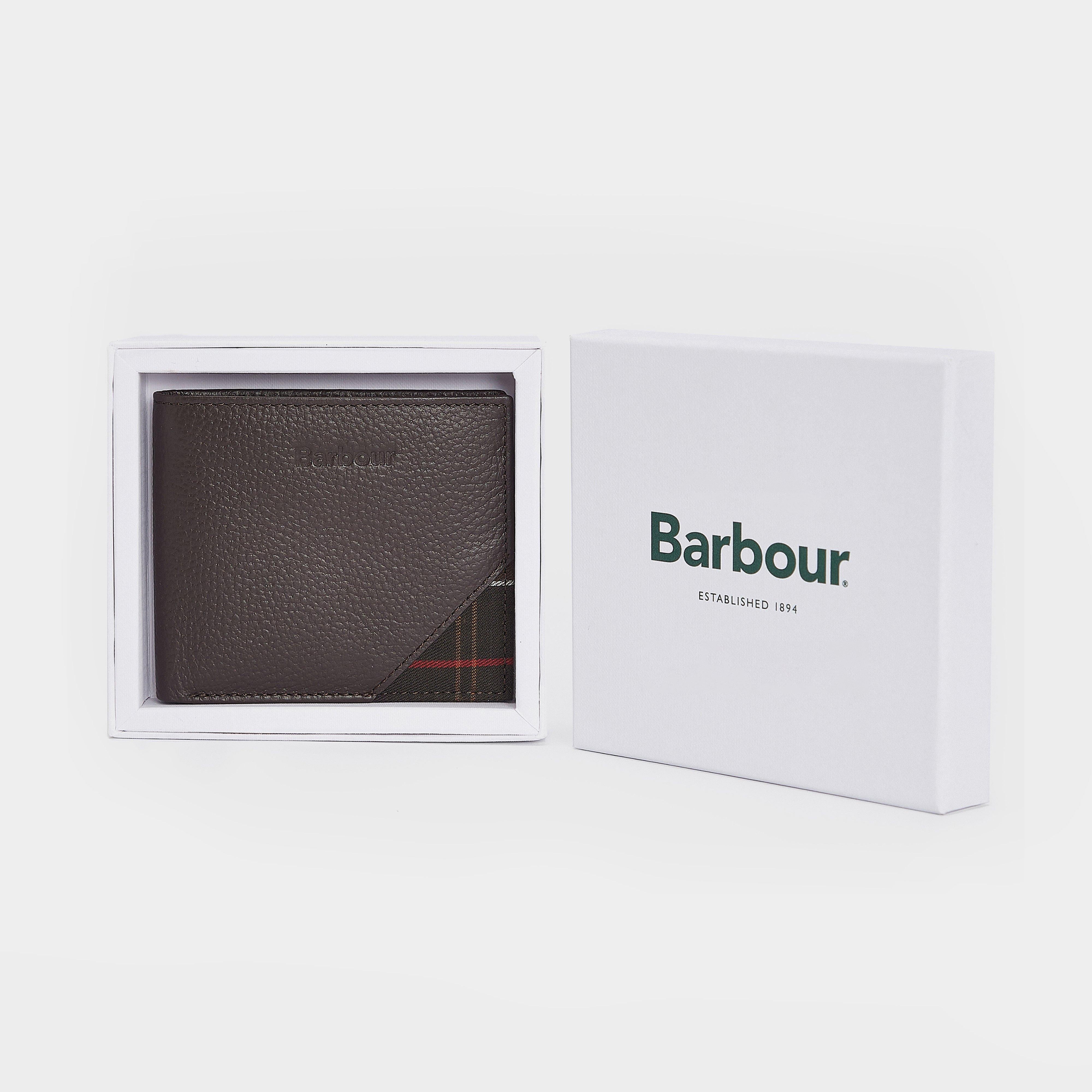 Mens Tabert Leather Wallet Chocolate Brown