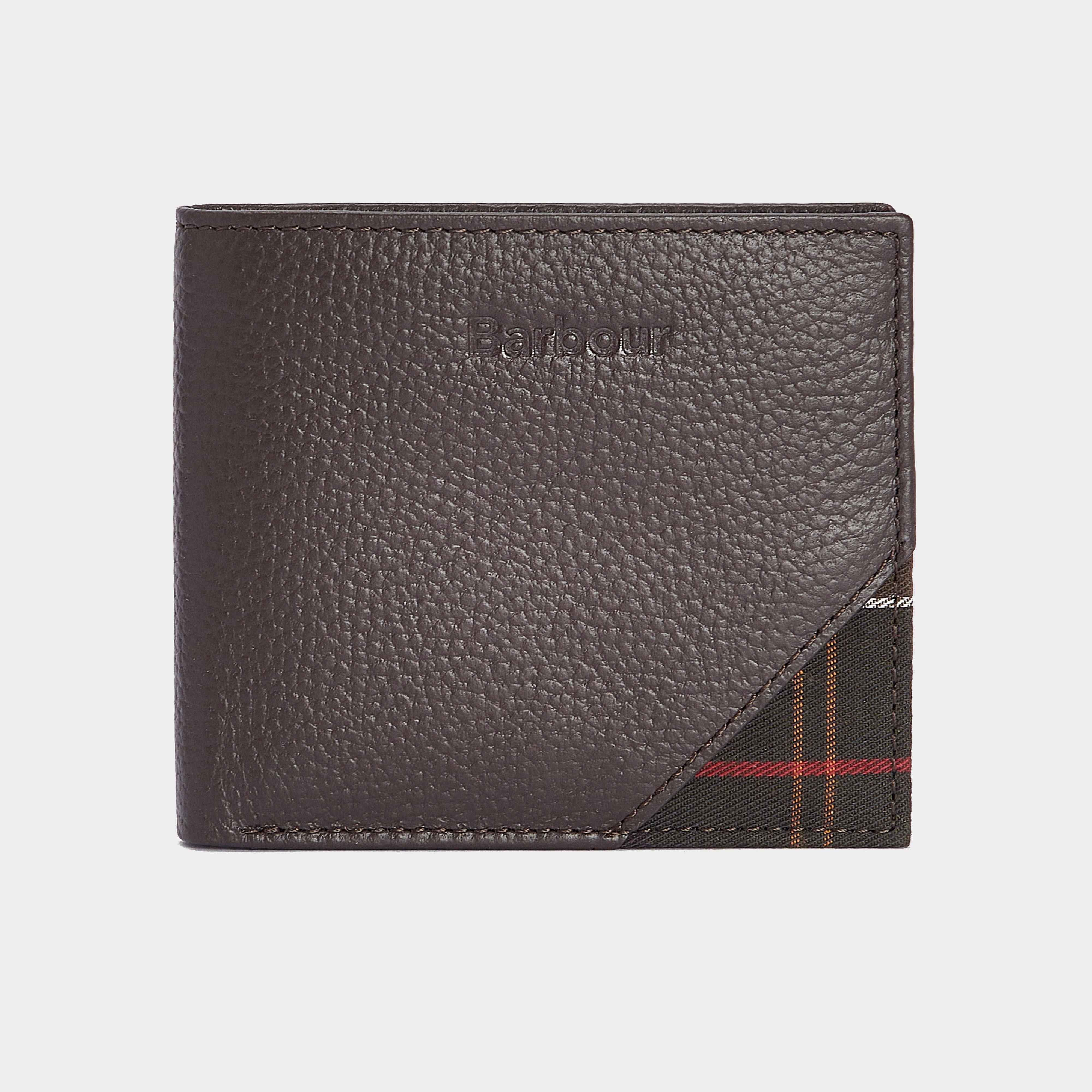 Mens Tabert Leather Wallet Chocolate Brown