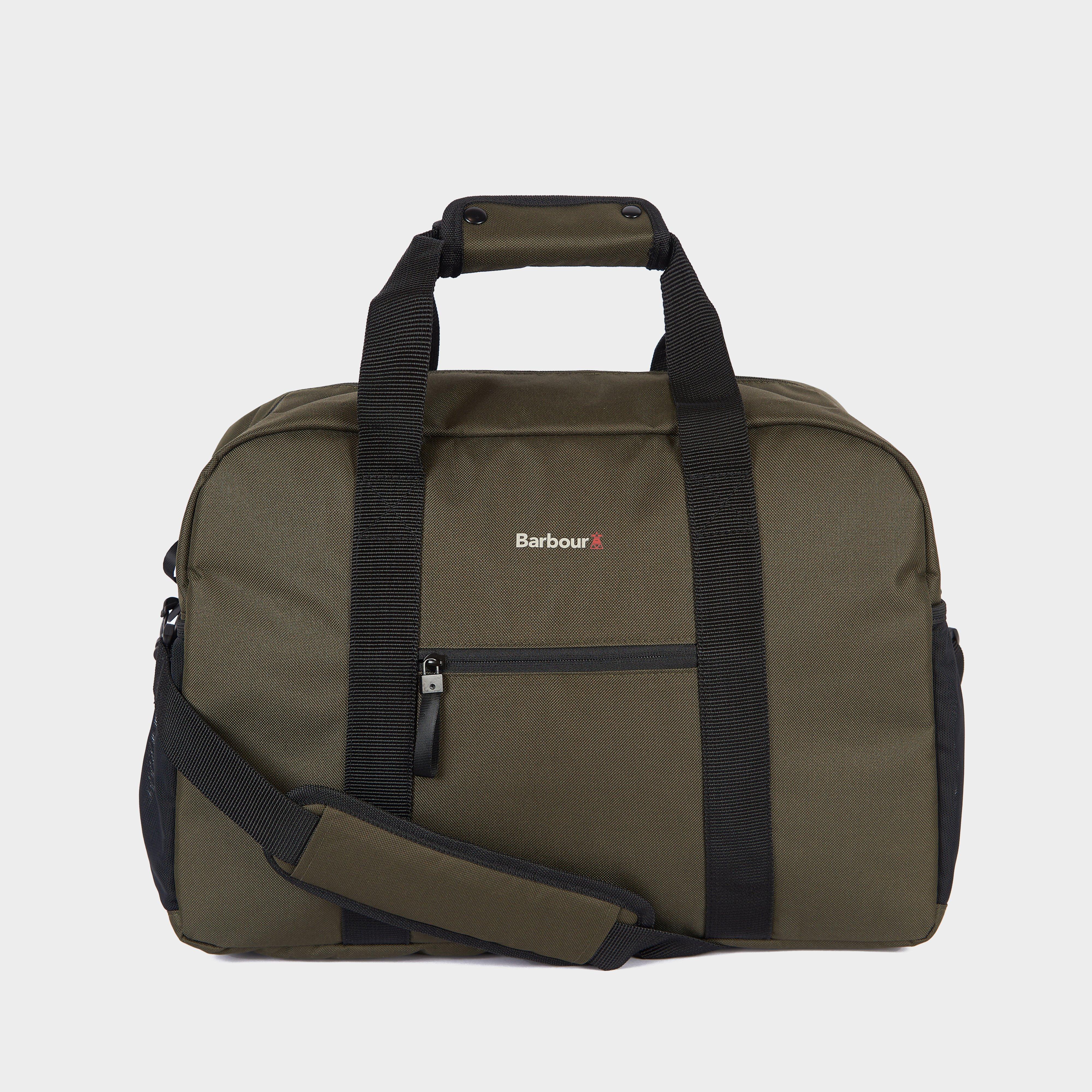 Arwin Canvas Holdall Olive/Black