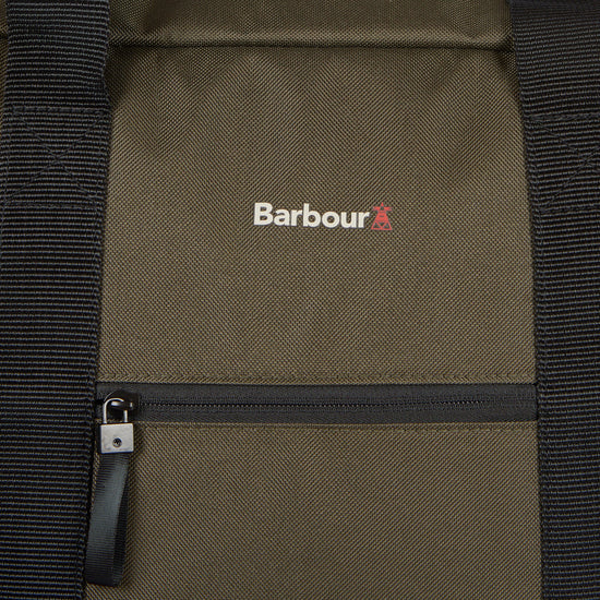 Arwin Canvas Holdall Olive/Black