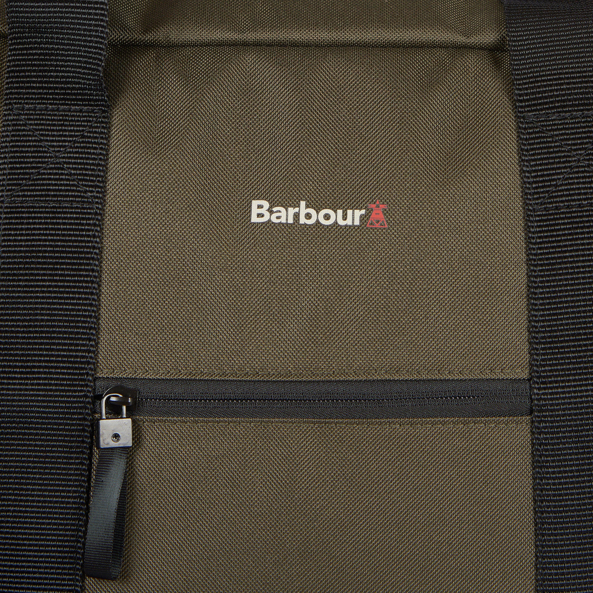 Arwin Canvas Holdall Olive/Black