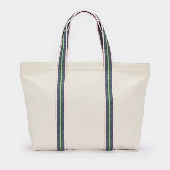 Womens Madison Beach Tote Ecru