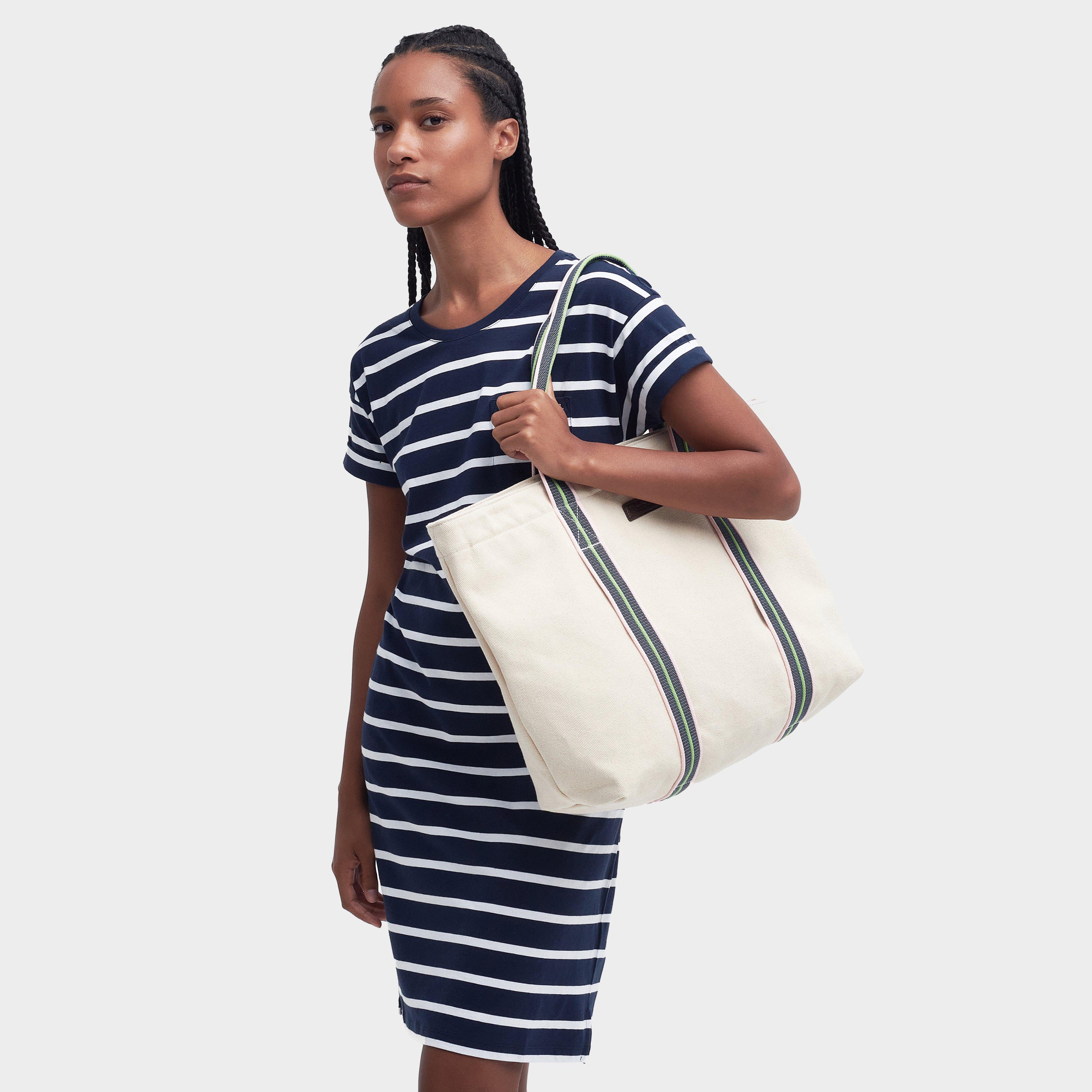 Womens Madison Beach Tote Ecru