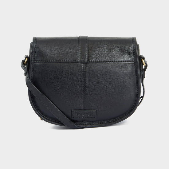Womens Laire Medium Saddle Bag Classic Black